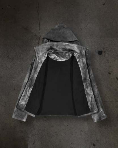 CORVIDITCH CANVAS CARGO COAT (COAL)-IYAMIUIO