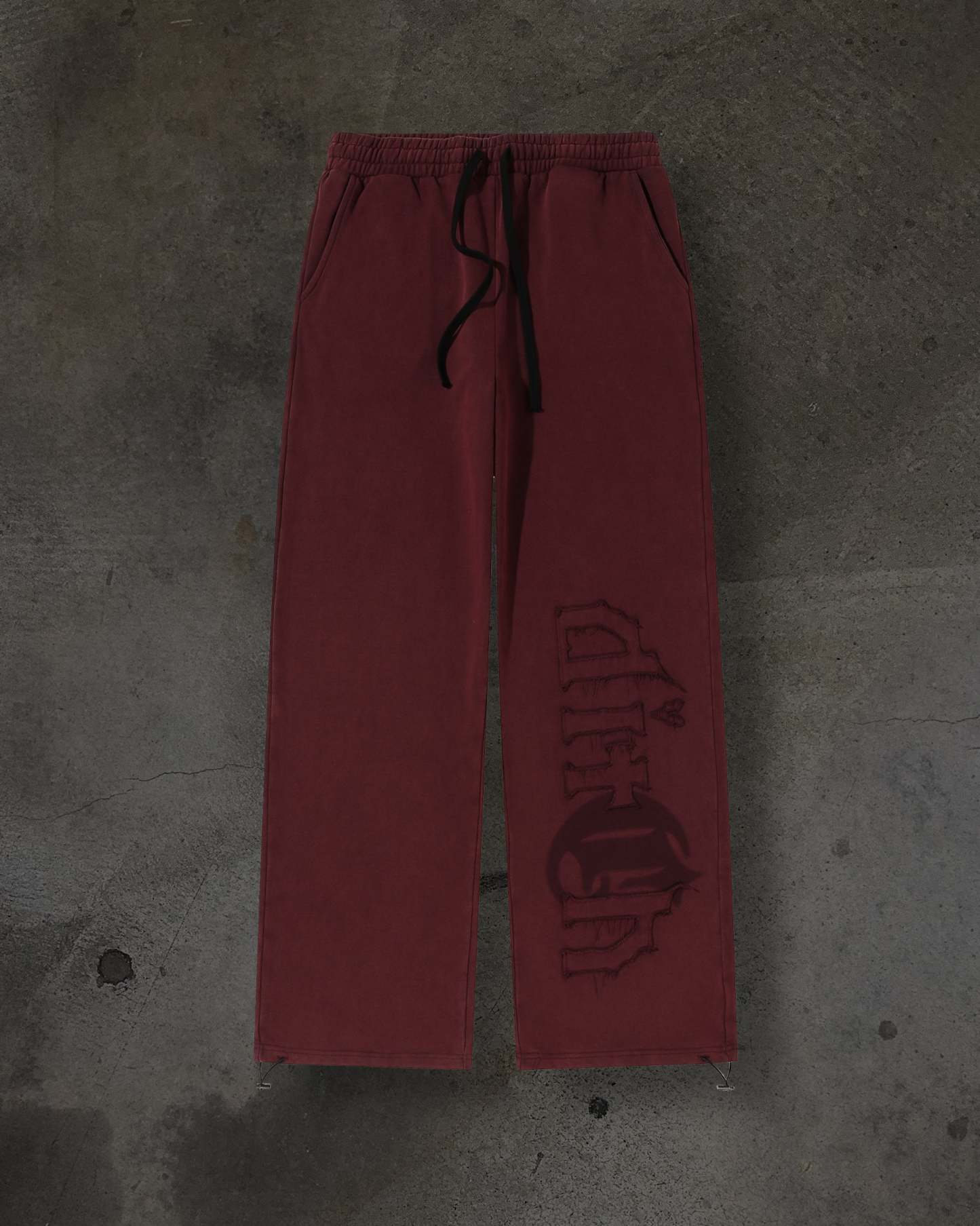 CORVIDITCH MISSING PATCH SWEATS (CRIMSON)-IYAMIUIO