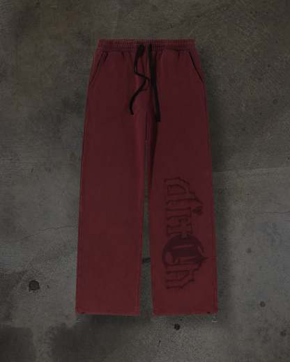 CORVIDITCH MISSING PATCH SWEATS (CRIMSON)-IYAMIUIO