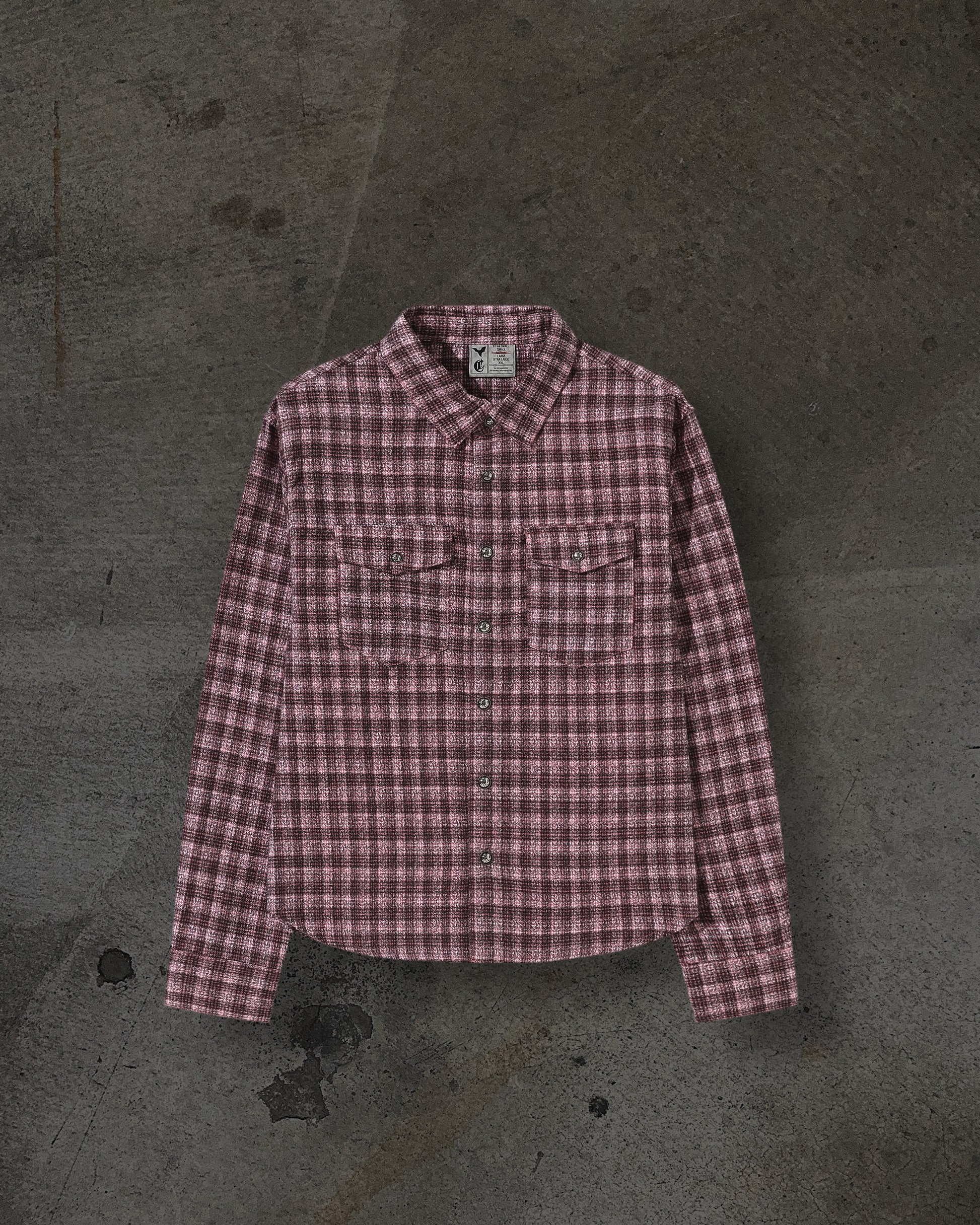 CORVIDITCH MONOGRAM FLANNEL (PINK)-IYAMIUIO