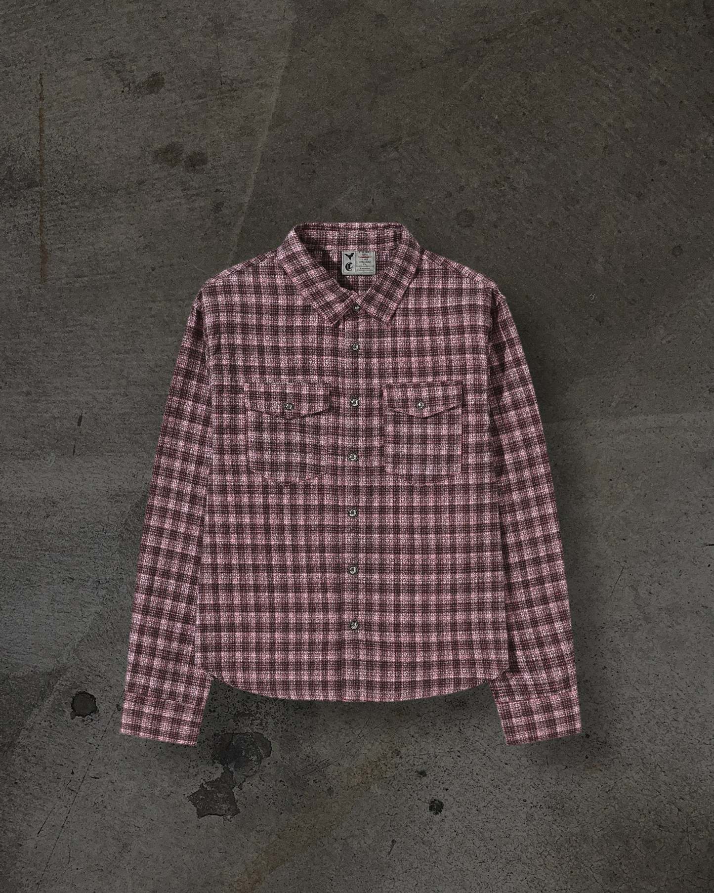 CORVIDITCH MONOGRAM FLANNEL (PINK)-IYAMIUIO