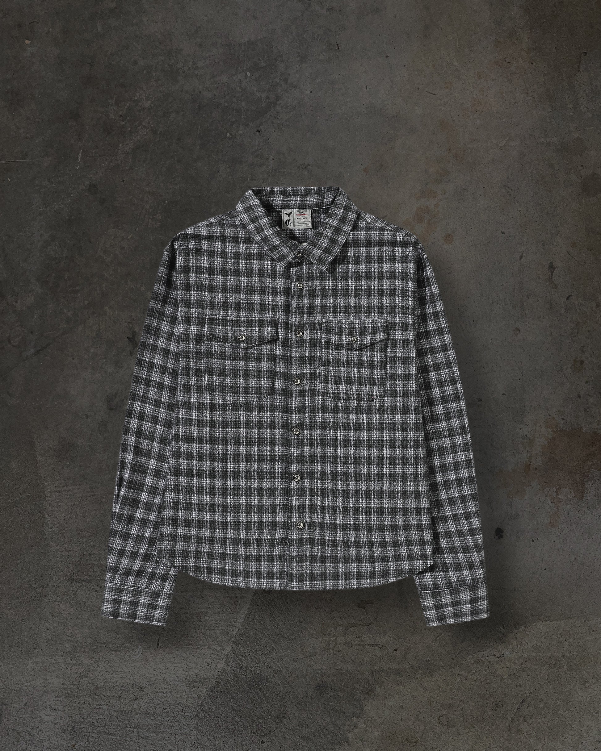 CORVIDITCH MONOGRAM FLANNEL (COAL)-IYAMIUIO