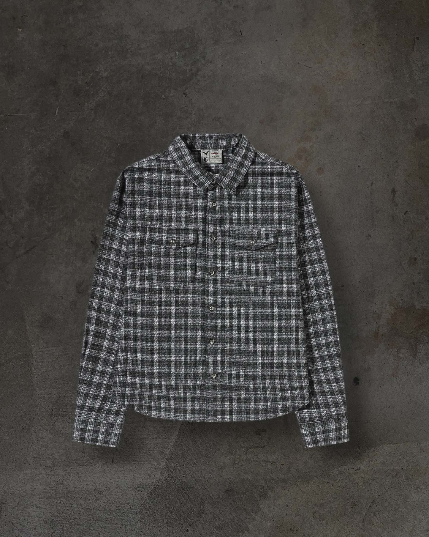 CORVIDITCH MONOGRAM FLANNEL (COAL)-IYAMIUIO