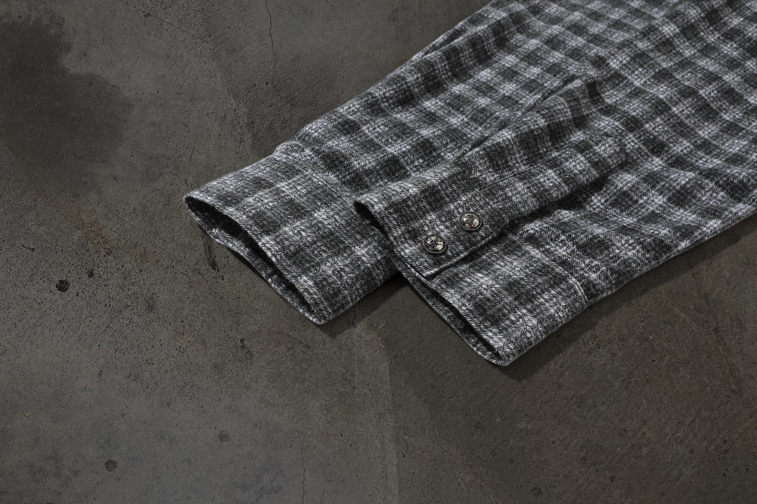 CORVIDITCH MONOGRAM FLANNEL (COAL)-IYAMIUIO
