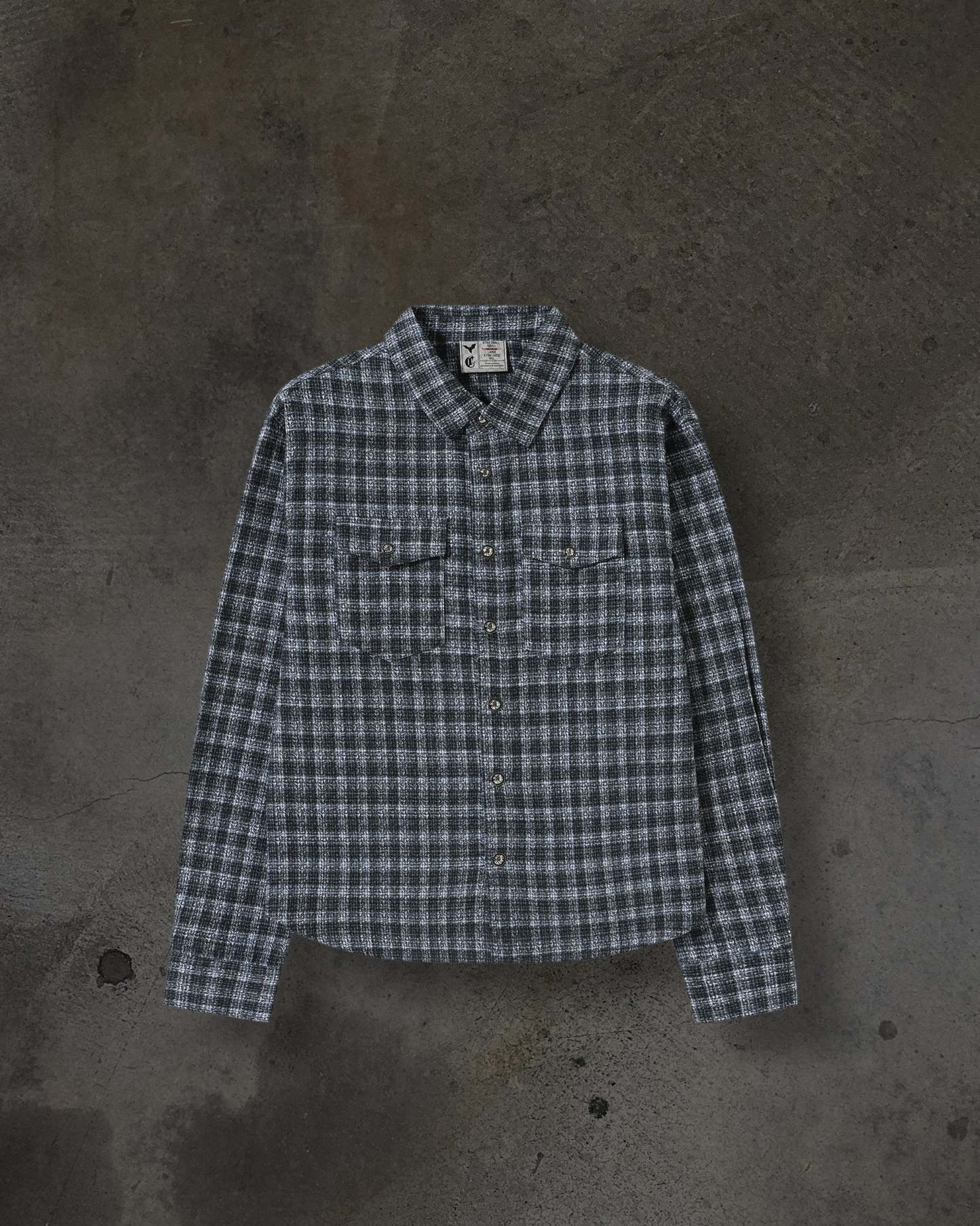 CORVIDITCH MONOGRAM FLANNEL (BLUE)-IYAMIUIO