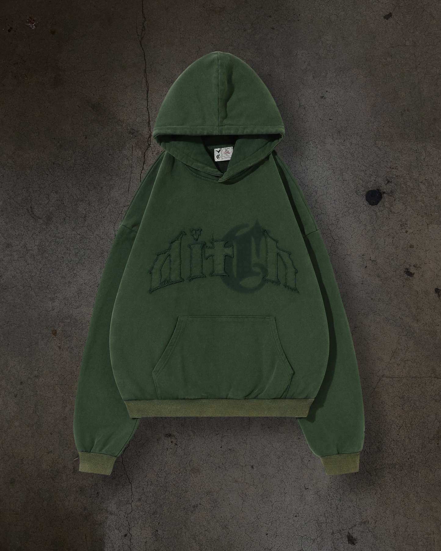 CORVIDITCH MISSING PATCH PULLOVER (PINE)-IYAMIUIO