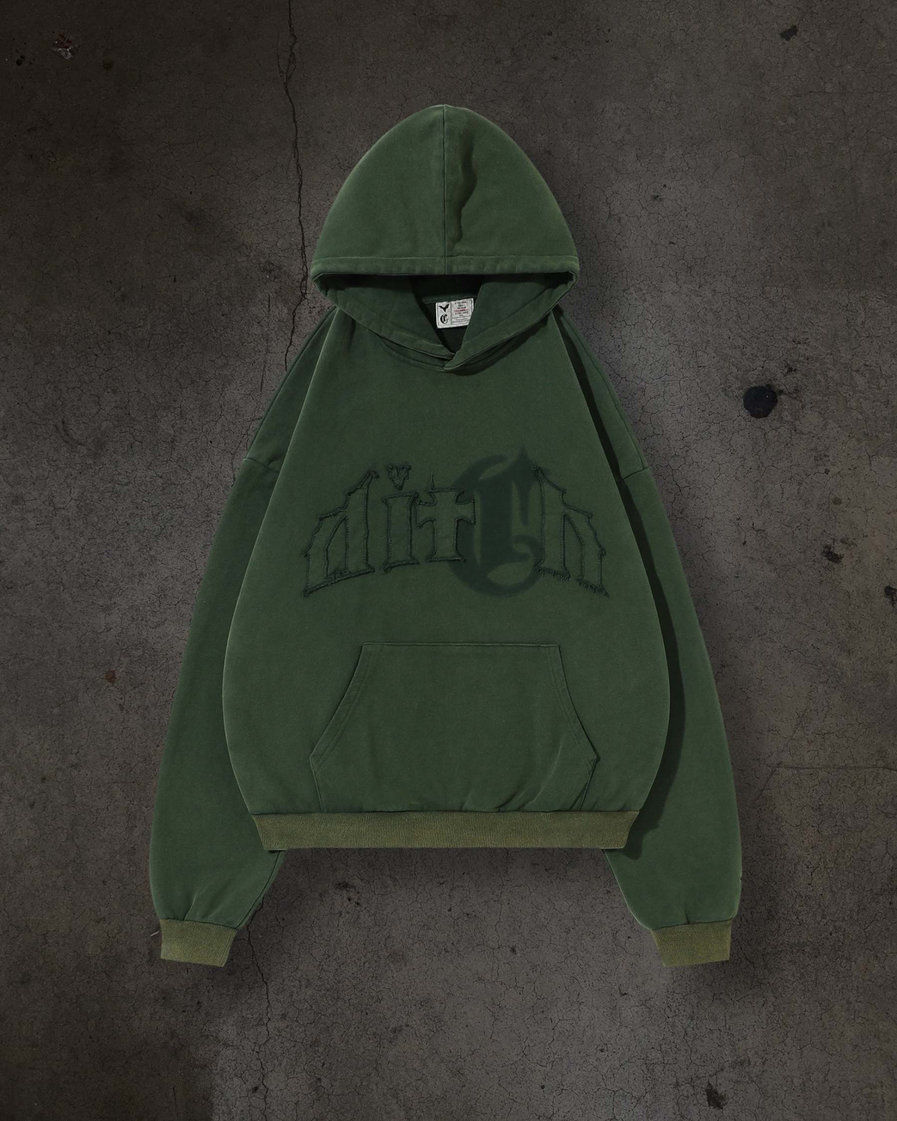 CORVIDITCH MISSING PATCH PULLOVER (PINE)-IYAMIUIO