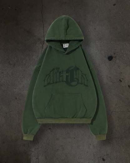 CORVIDITCH MISSING PATCH PULLOVER (PINE)-IYAMIUIO