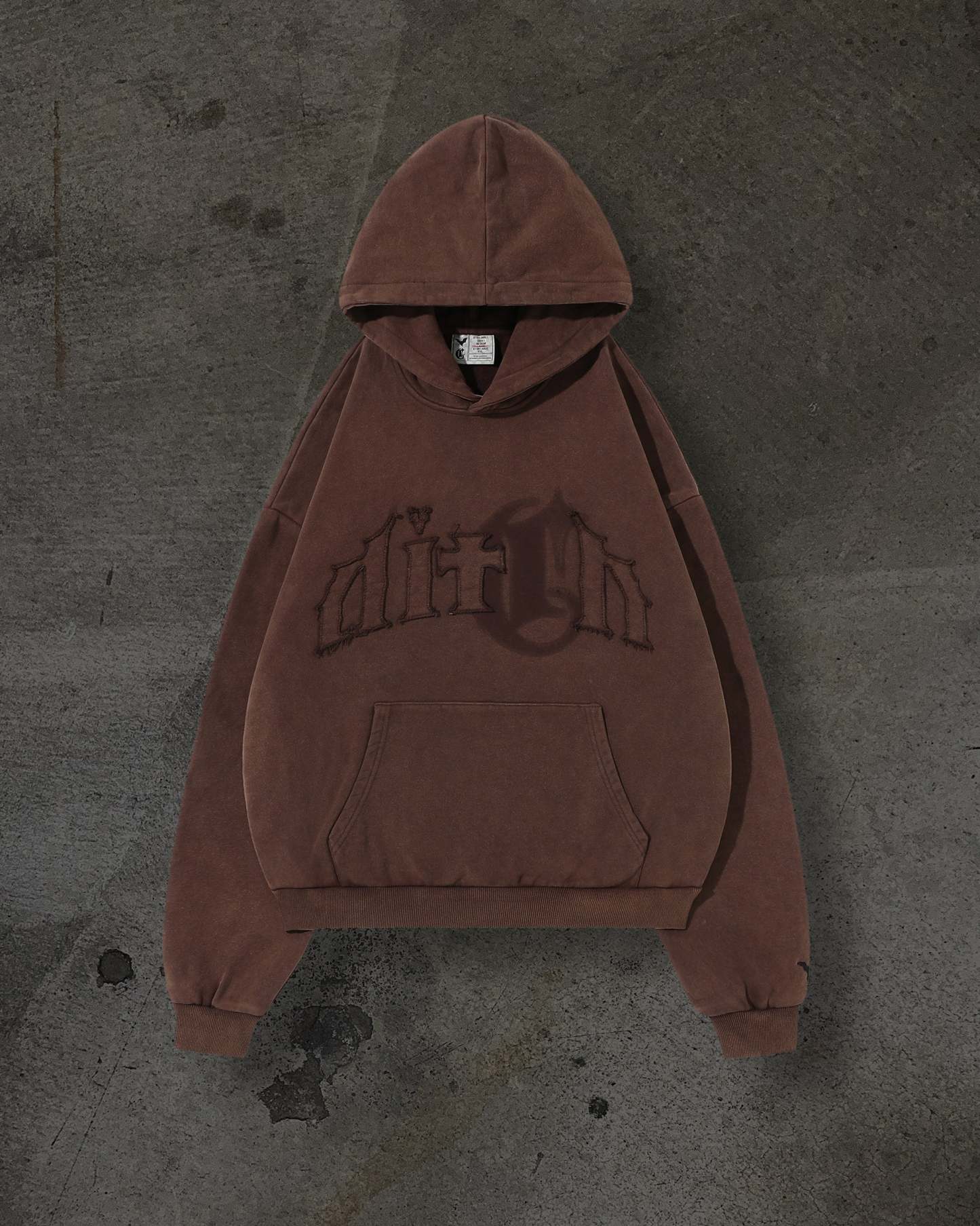 CORVIDITCH MISSING PATCH PULLOVER (MOCHA)-IYAMIUIO