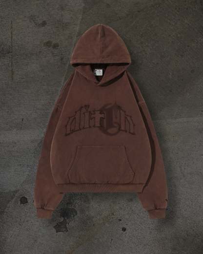 CORVIDITCH MISSING PATCH PULLOVER (MOCHA)-IYAMIUIO