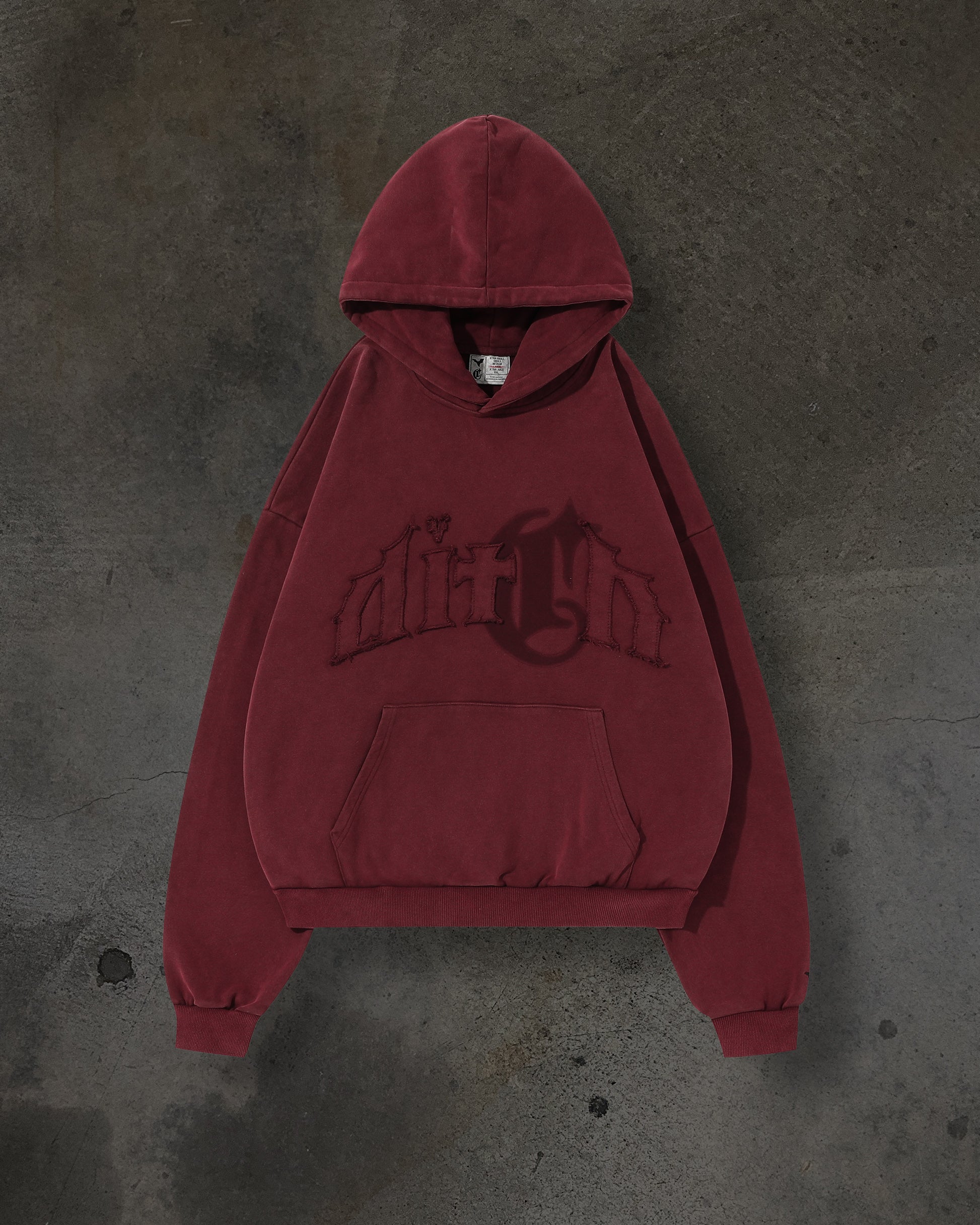 CORVIDITCH MISSING PATCH PULLOVER (CRIMSON)-IYAMIUIO