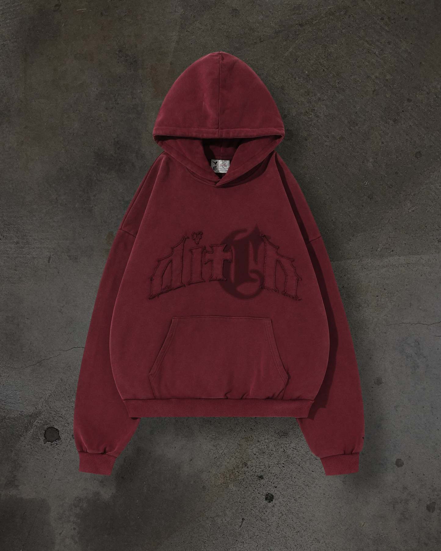 CORVIDITCH MISSING PATCH PULLOVER (CRIMSON)-IYAMIUIO
