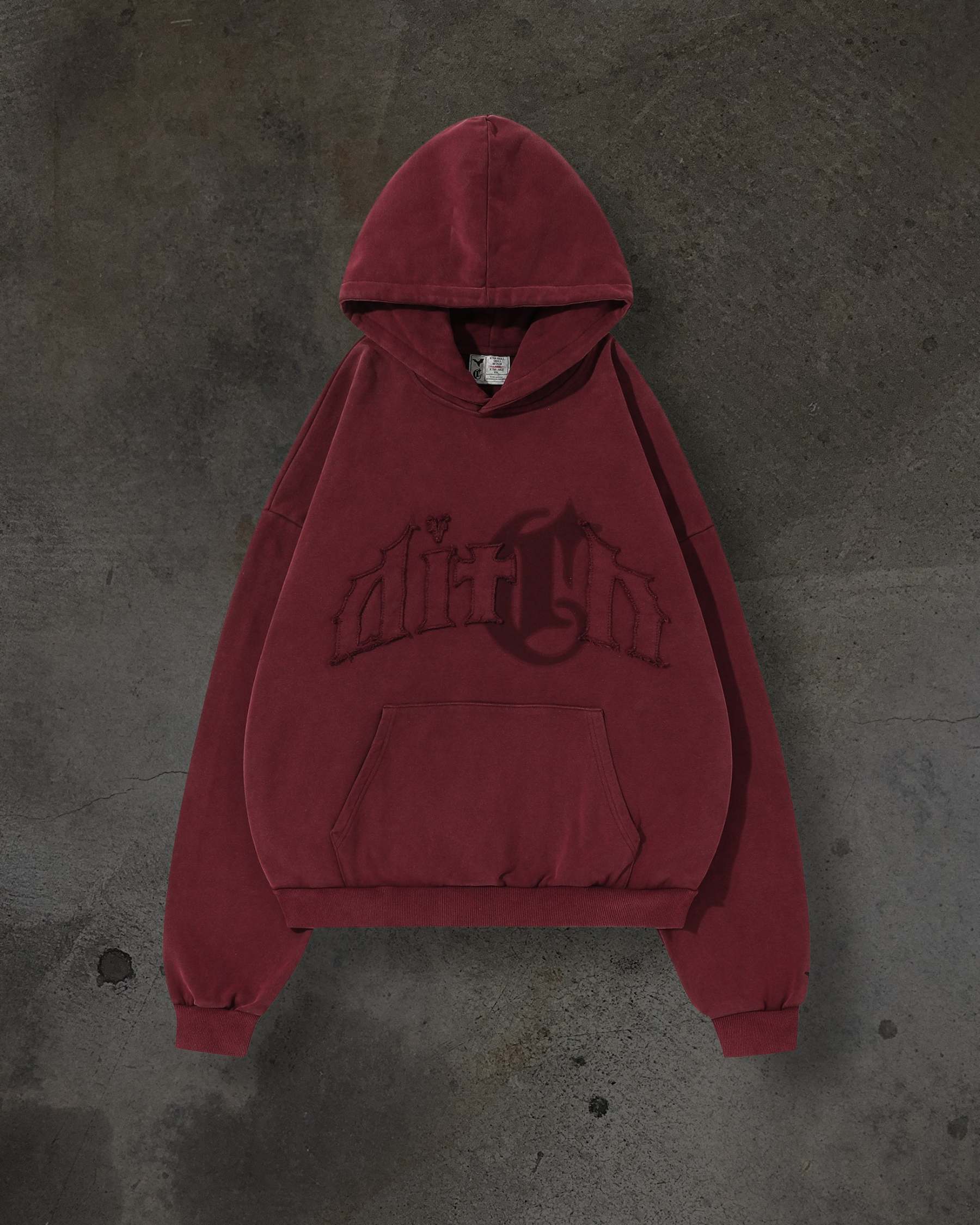 CORVIDITCH MISSING PATCH PULLOVER (CRIMSON)-IYAMIUIO