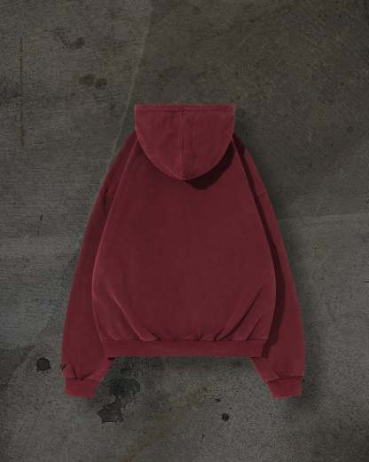 CORVIDITCH MISSING PATCH PULLOVER (CRIMSON)-IYAMIUIO