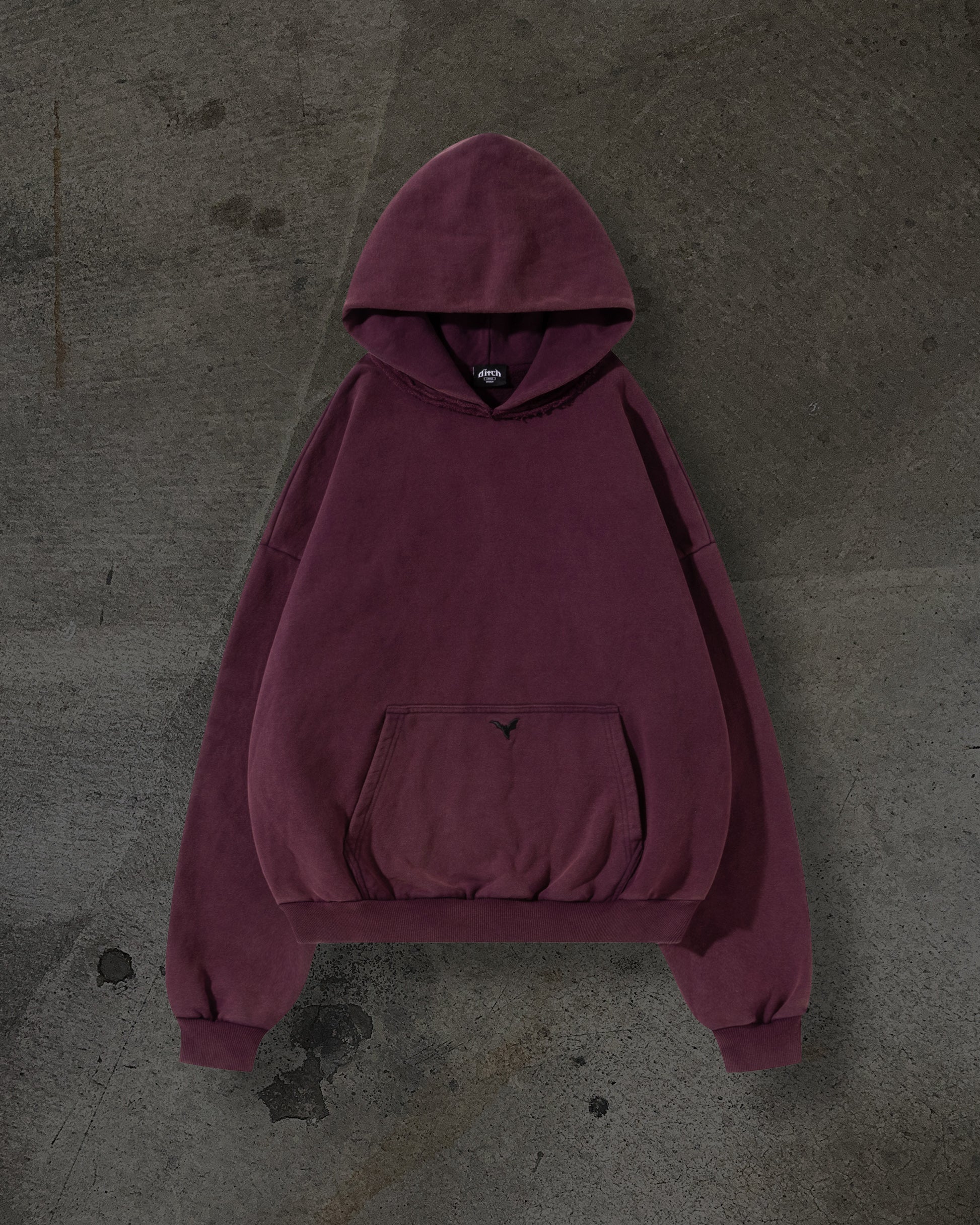 BLANK PULLOVER (CRIMSON)-IYAMIUIO