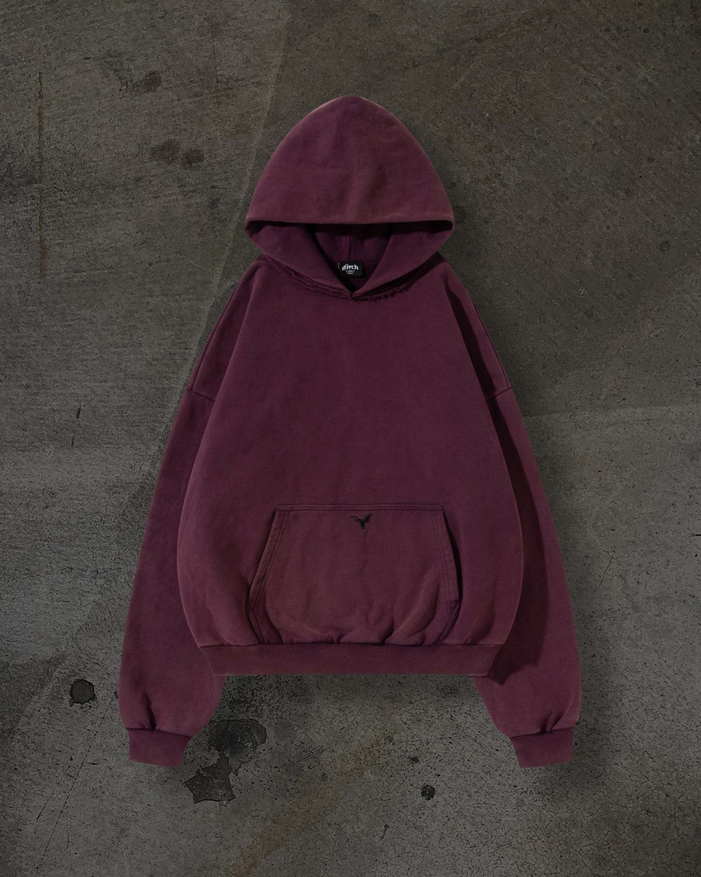 BLANK PULLOVER (CRIMSON)-IYAMIUIO