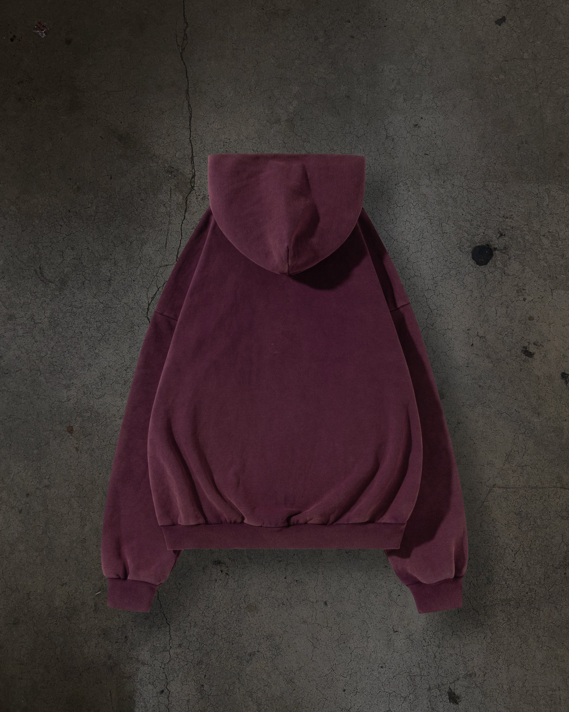 BLANK PULLOVER (CRIMSON)-IYAMIUIO