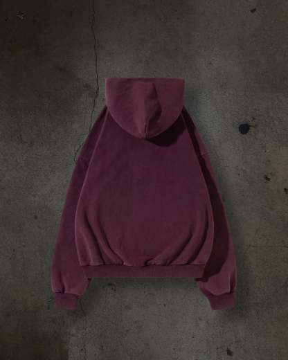 BLANK PULLOVER (CRIMSON)-IYAMIUIO