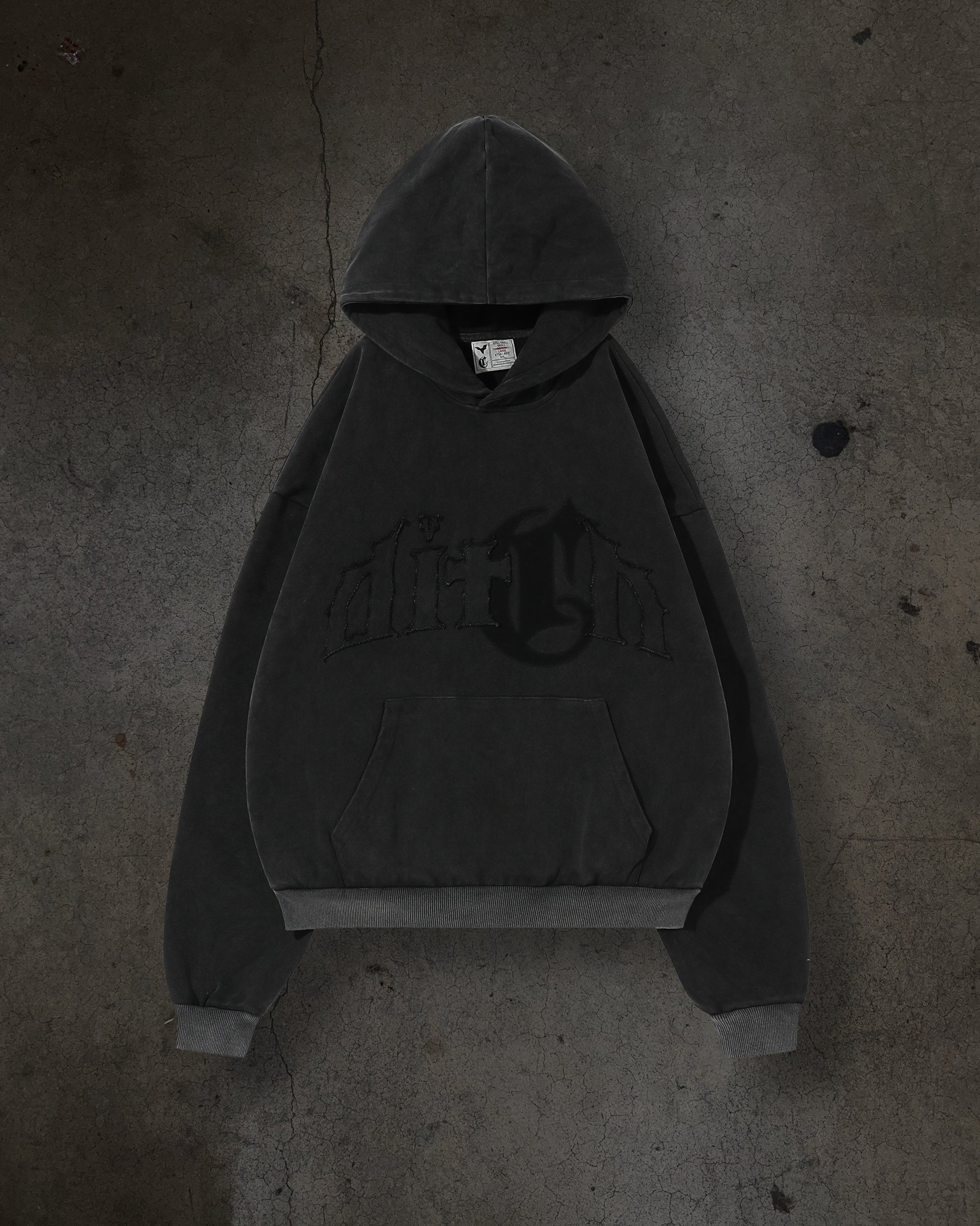 CORVIDITCH MISSING PATCH PULLOVER (COAL)-IYAMIUIO