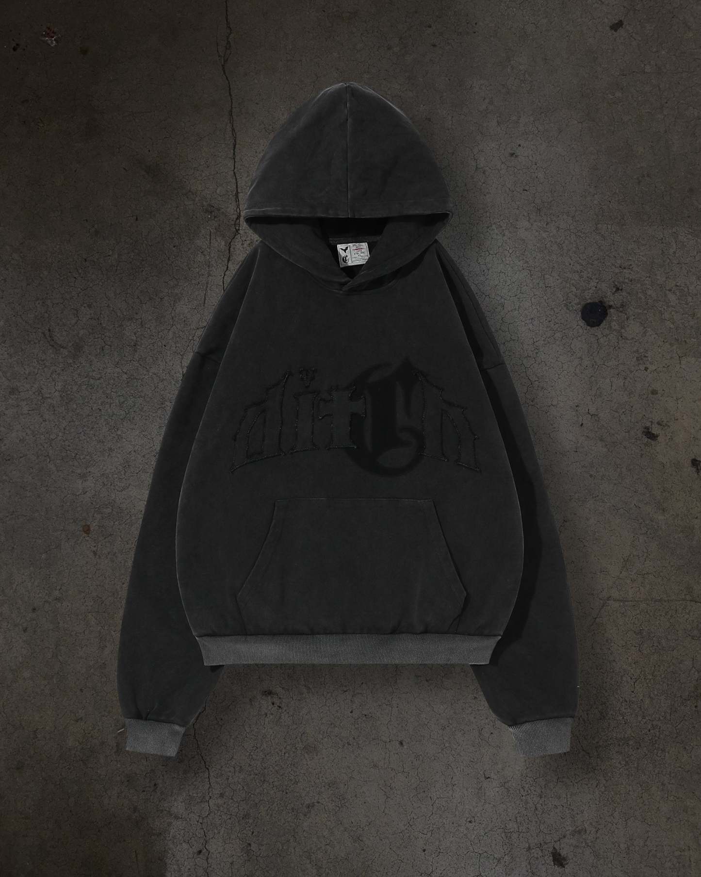 CORVIDITCH MISSING PATCH PULLOVER (COAL)-IYAMIUIO