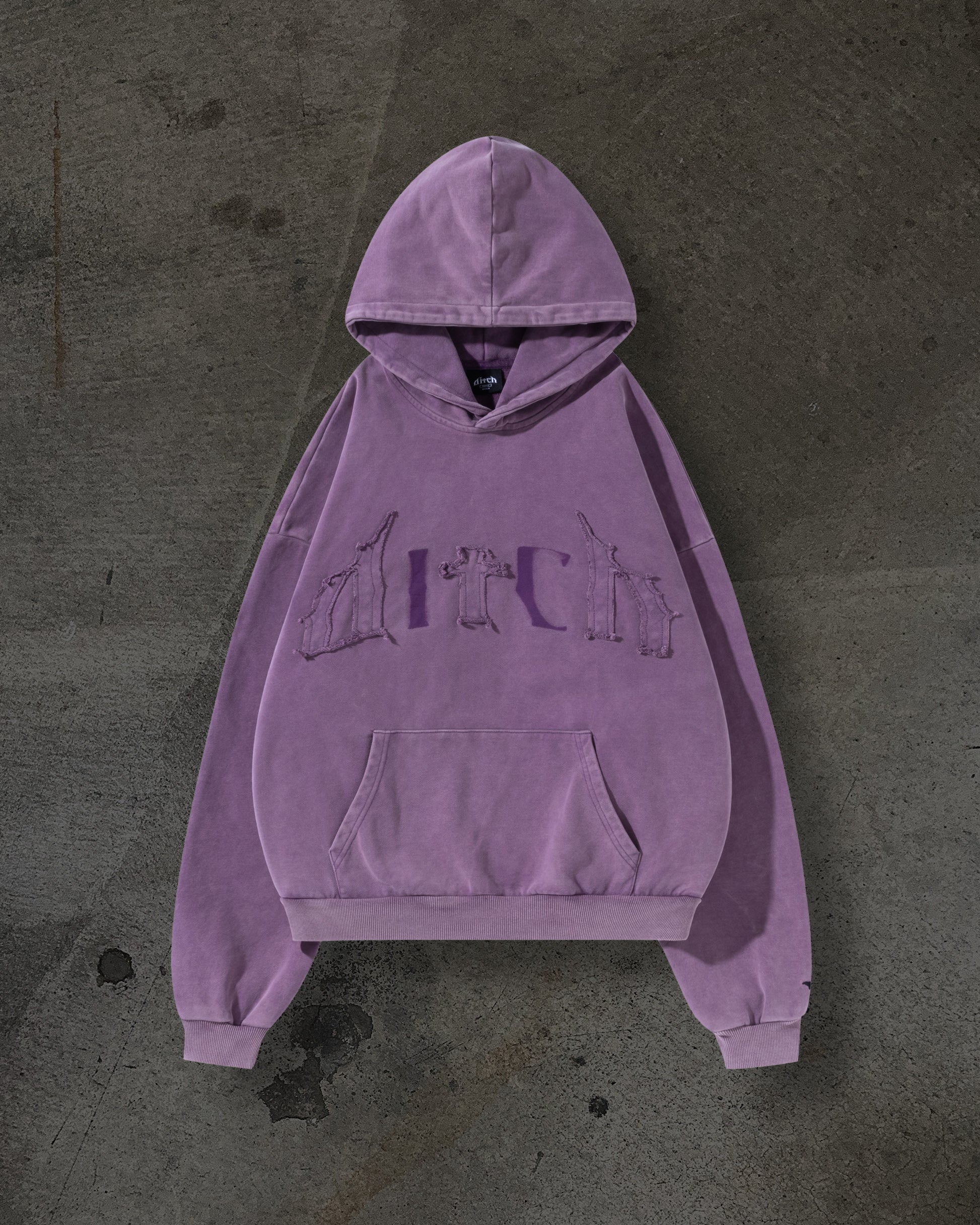 MISSING PATCH PULLOVER (PURPLE)-IYAMIUIO