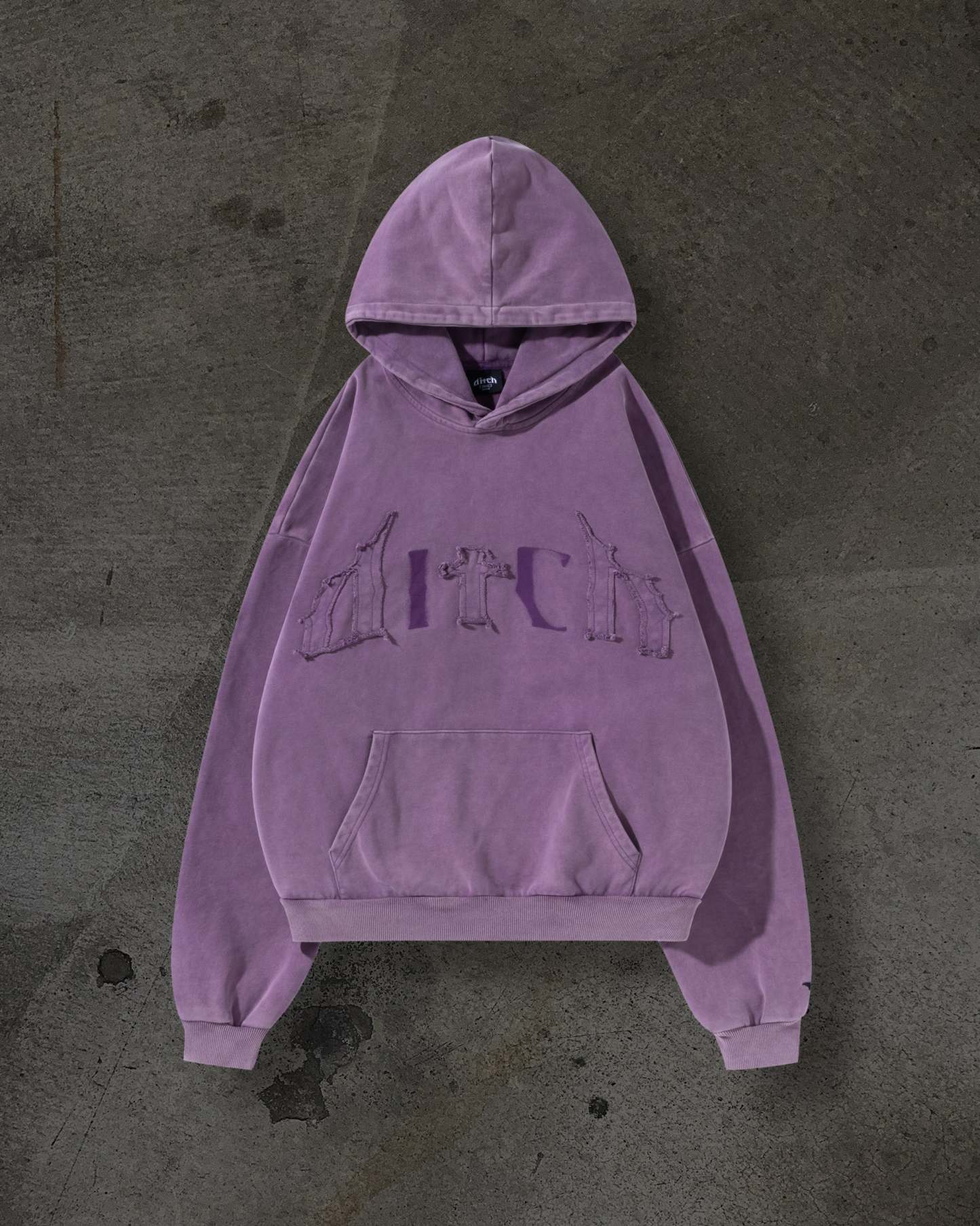 MISSING PATCH PULLOVER (PURPLE)-IYAMIUIO