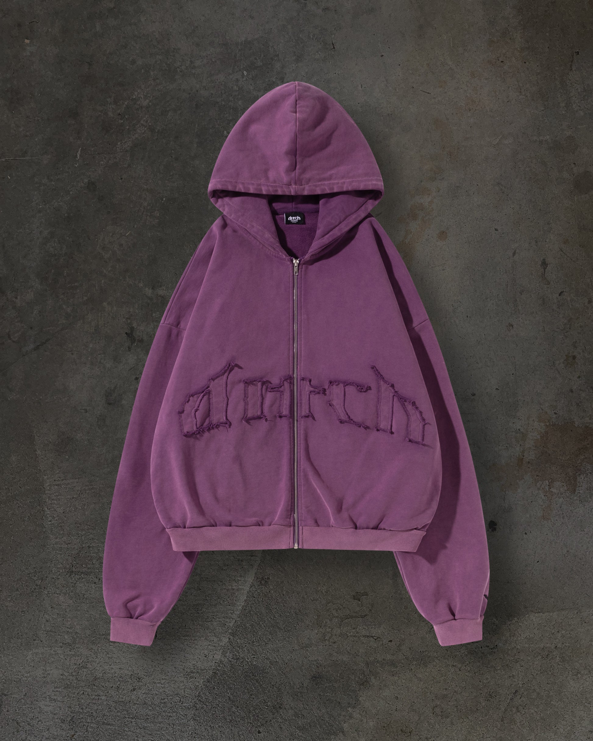ARCH LOGO ZIPUP (PURPLE)-IYAMIUIO