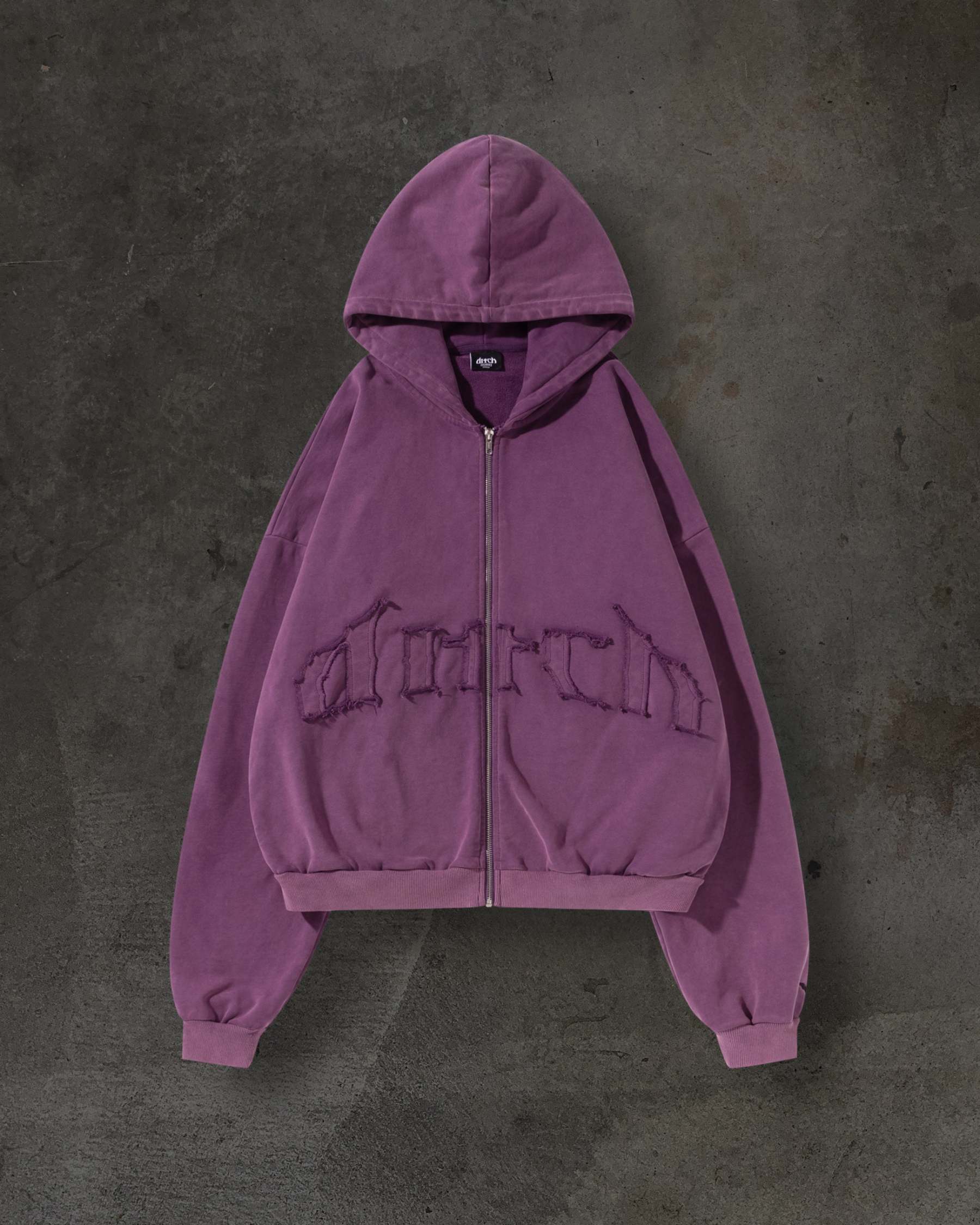 ARCH LOGO ZIPUP (PURPLE)-IYAMIUIO