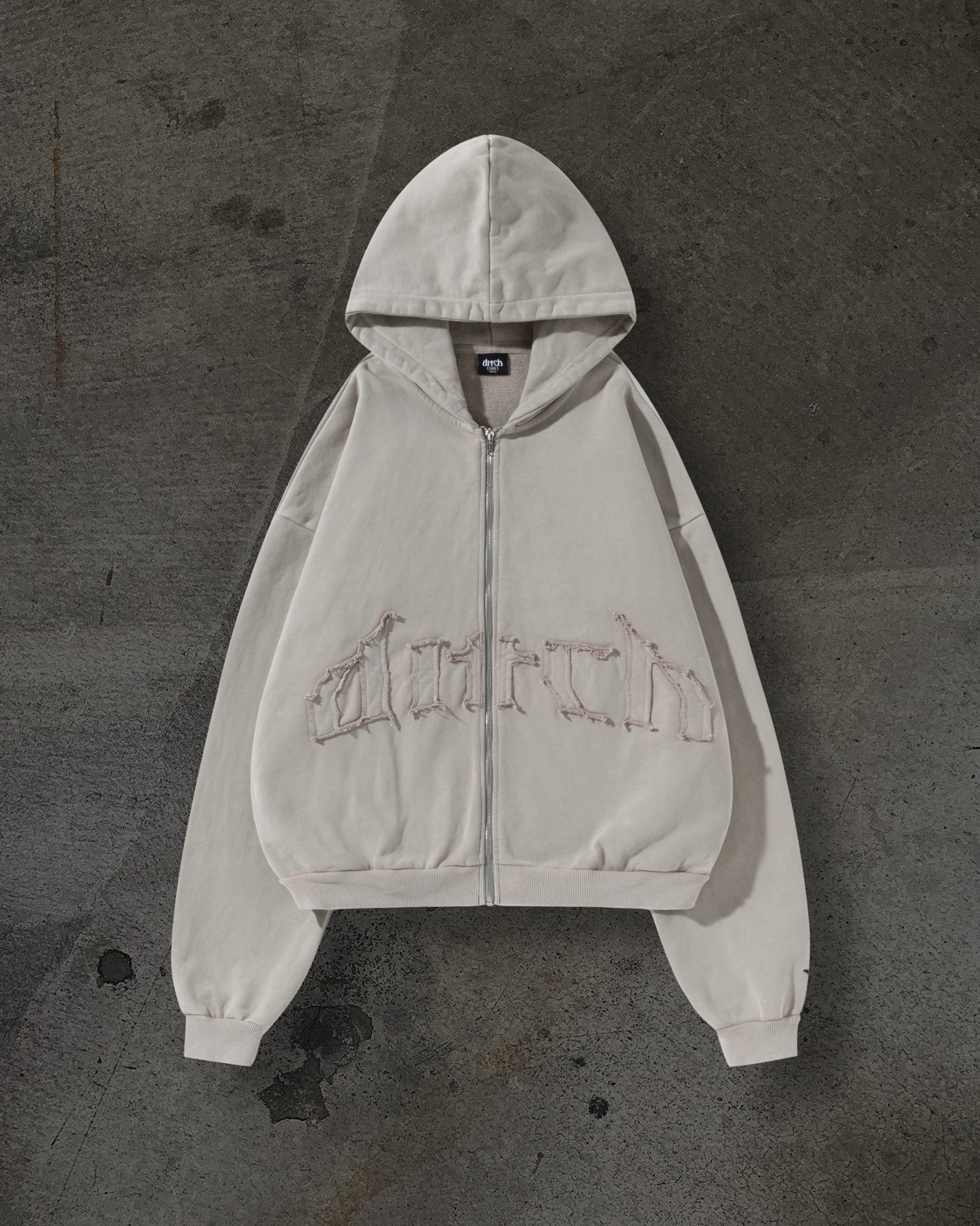 ARCH LOGO ZIPUP (SAND)-IYAMIUIO