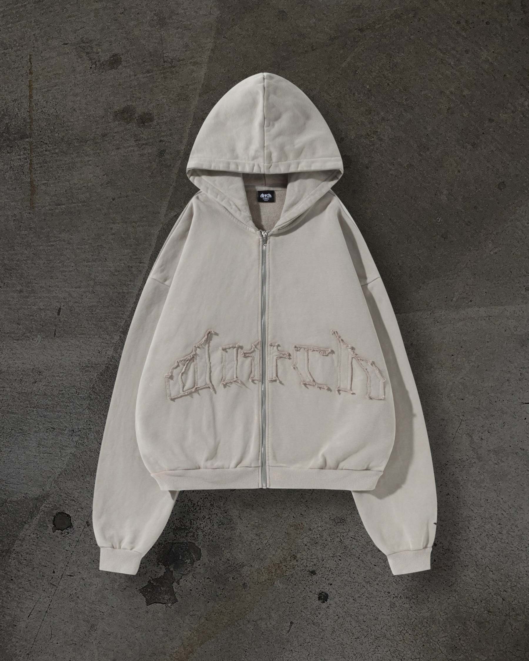 ARCH LOGO ZIPUP (SAND)-IYAMIUIO