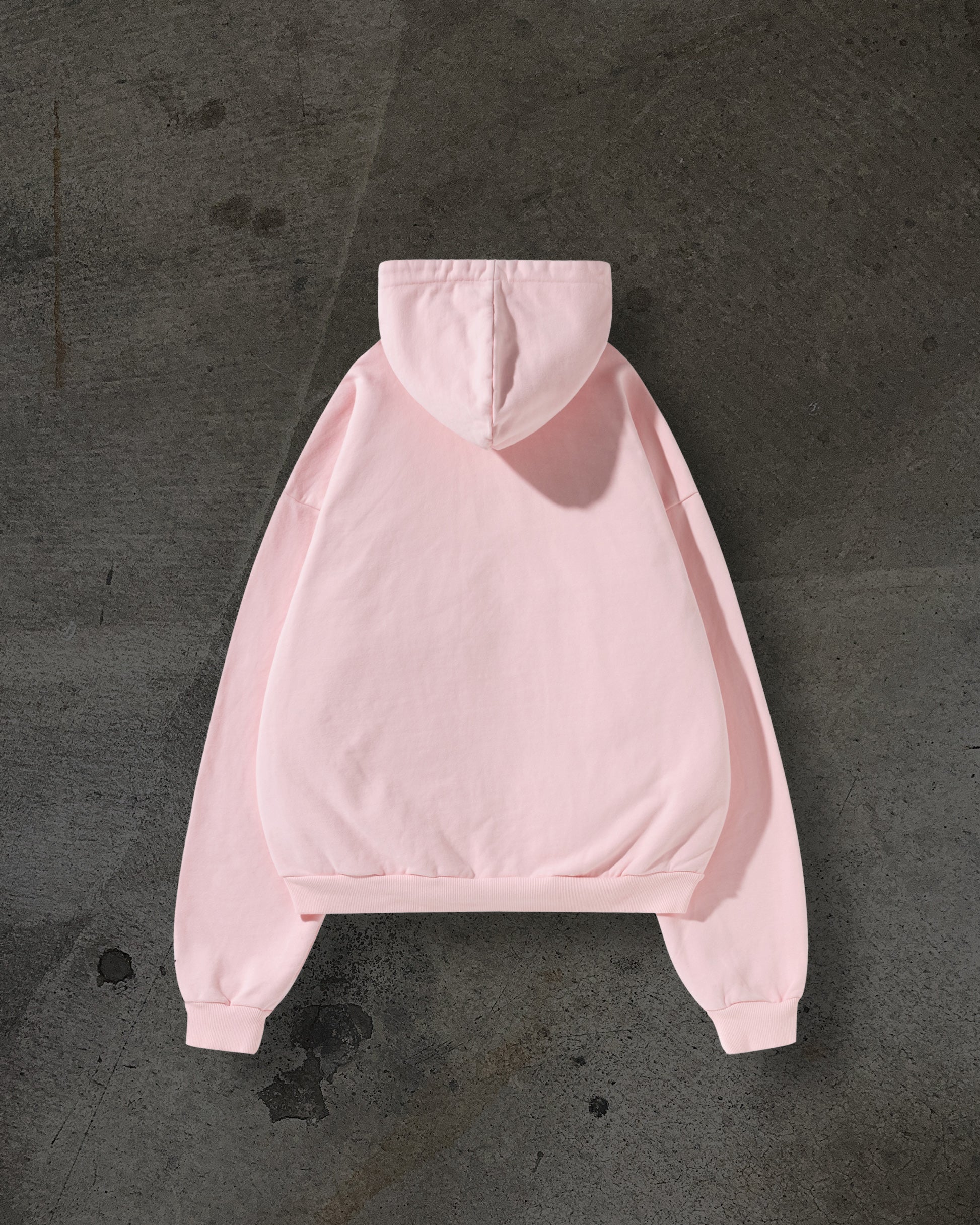 ARCH LOGO ZIPUP (BABY PINK)-IYAMIUIO
