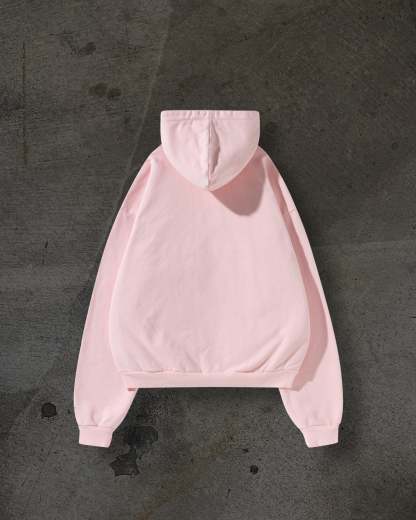 ARCH LOGO ZIPUP (BABY PINK)-IYAMIUIO