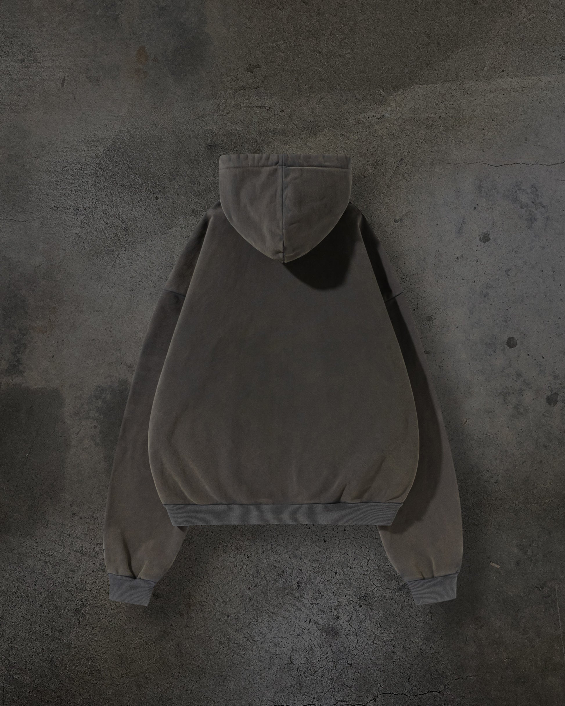 ARCH LOGO ZIPUP (ASH)-IYAMIUIO