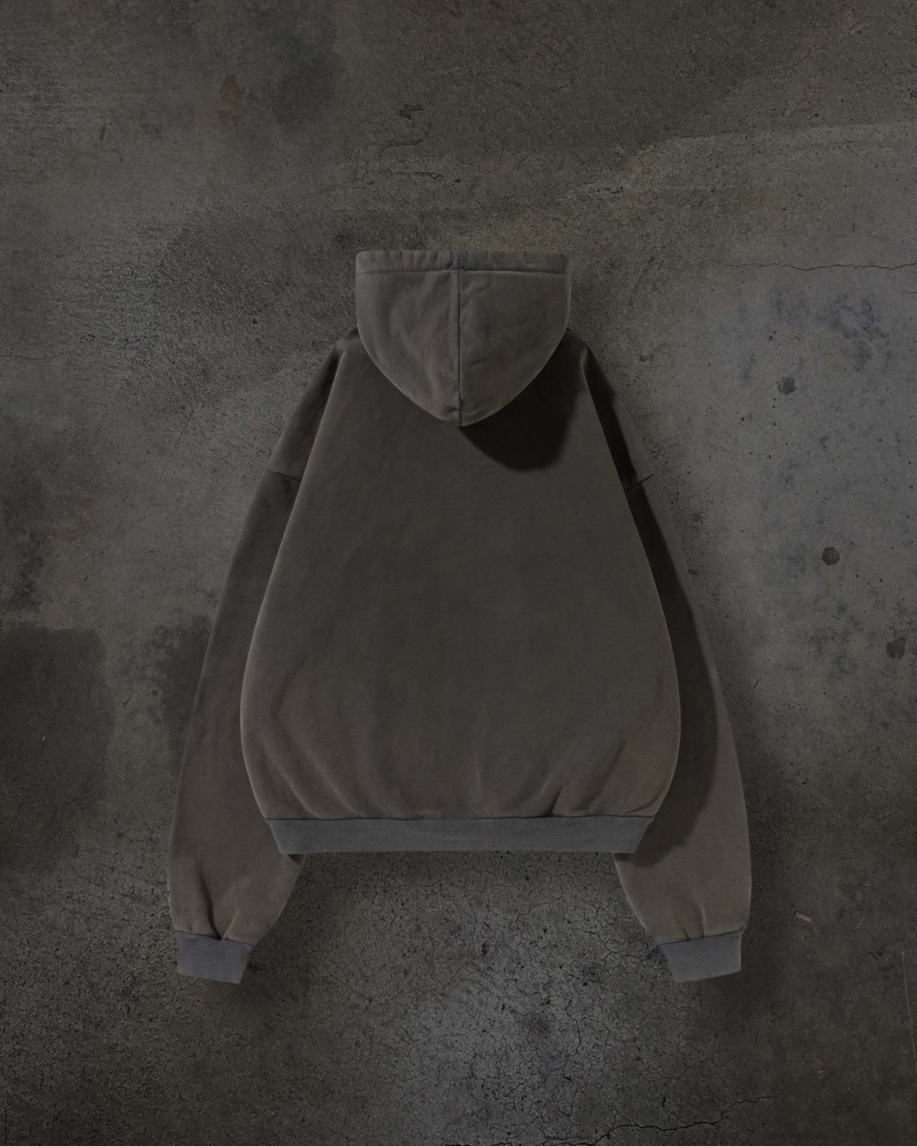 ARCH LOGO ZIPUP (ASH)-IYAMIUIO