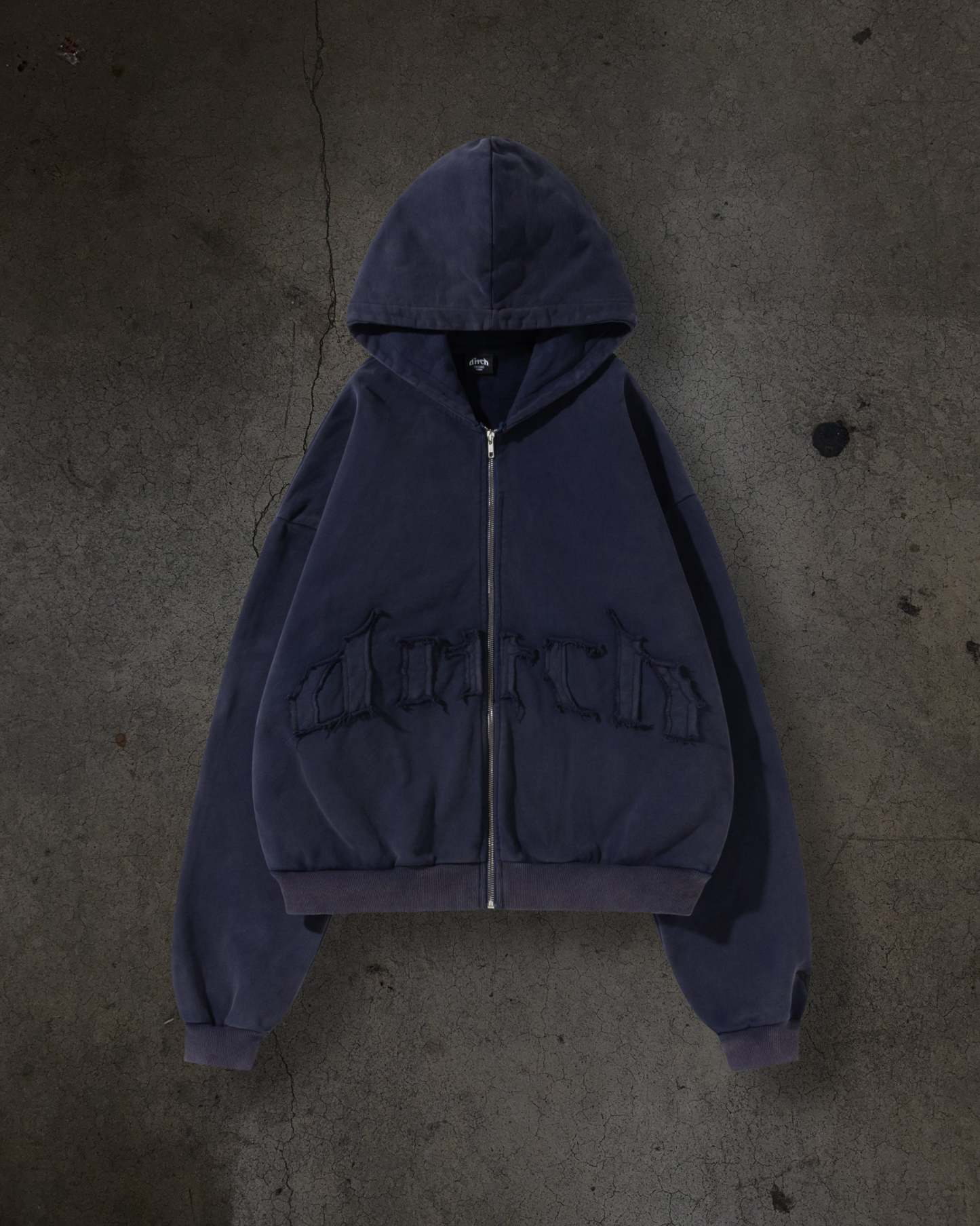 ARCH LOGO ZIPUP (NAVY)-IYAMIUIO
