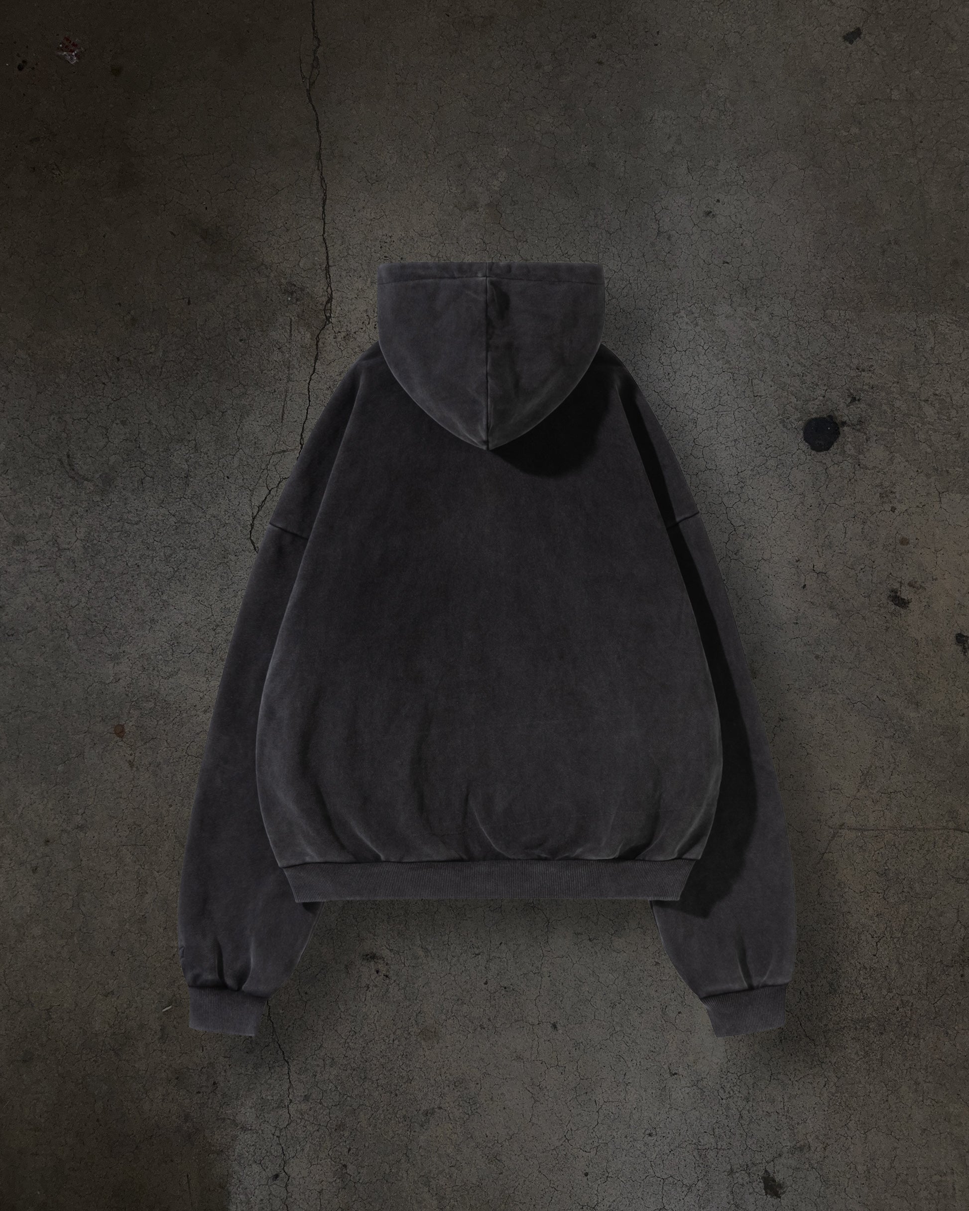 ARCH LOGO ZIPUP (COAL)-IYAMIUIO