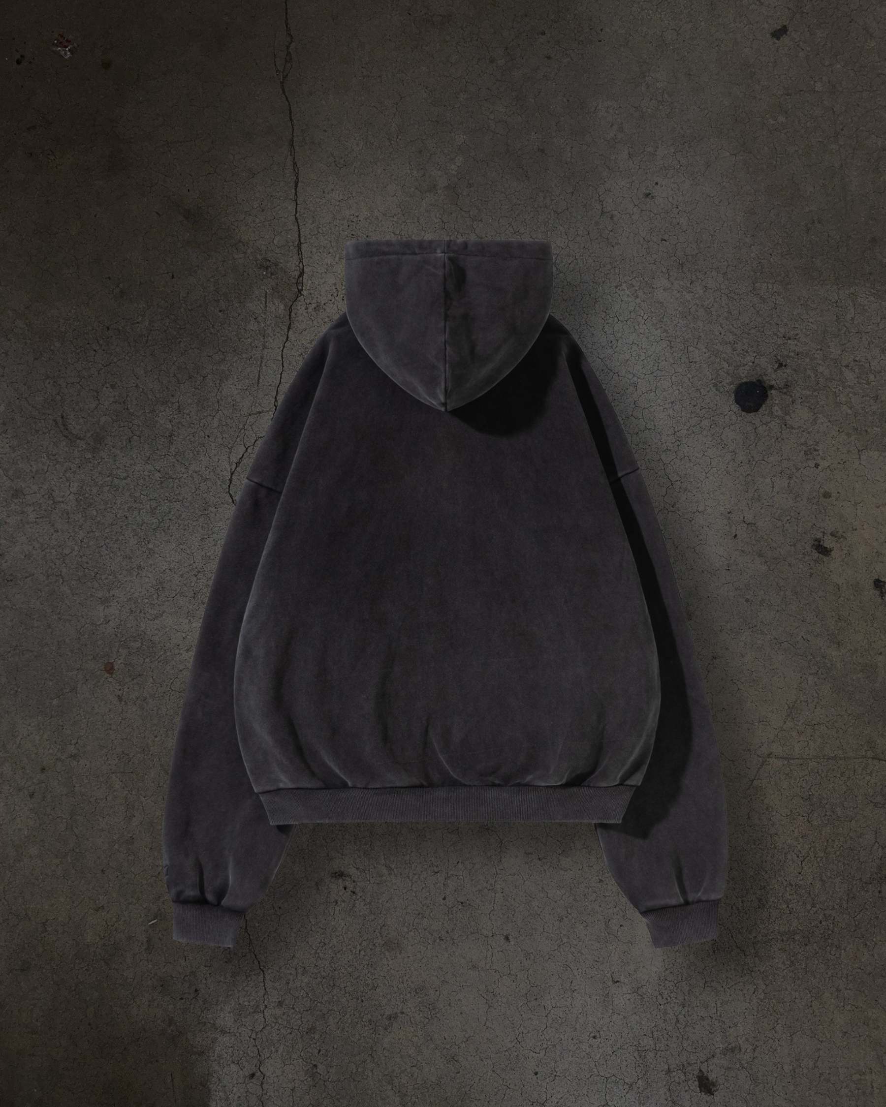 ARCH LOGO ZIPUP (COAL)-IYAMIUIO