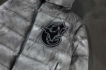 CORVIDITCH WASHED PUFFER (GREY)-IYAMIUIO