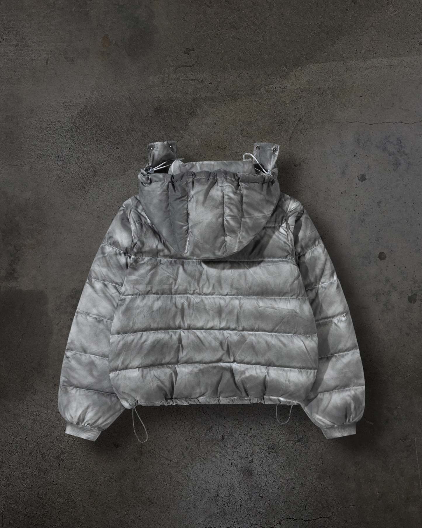 CORVIDITCH WASHED PUFFER (GREY)-IYAMIUIO