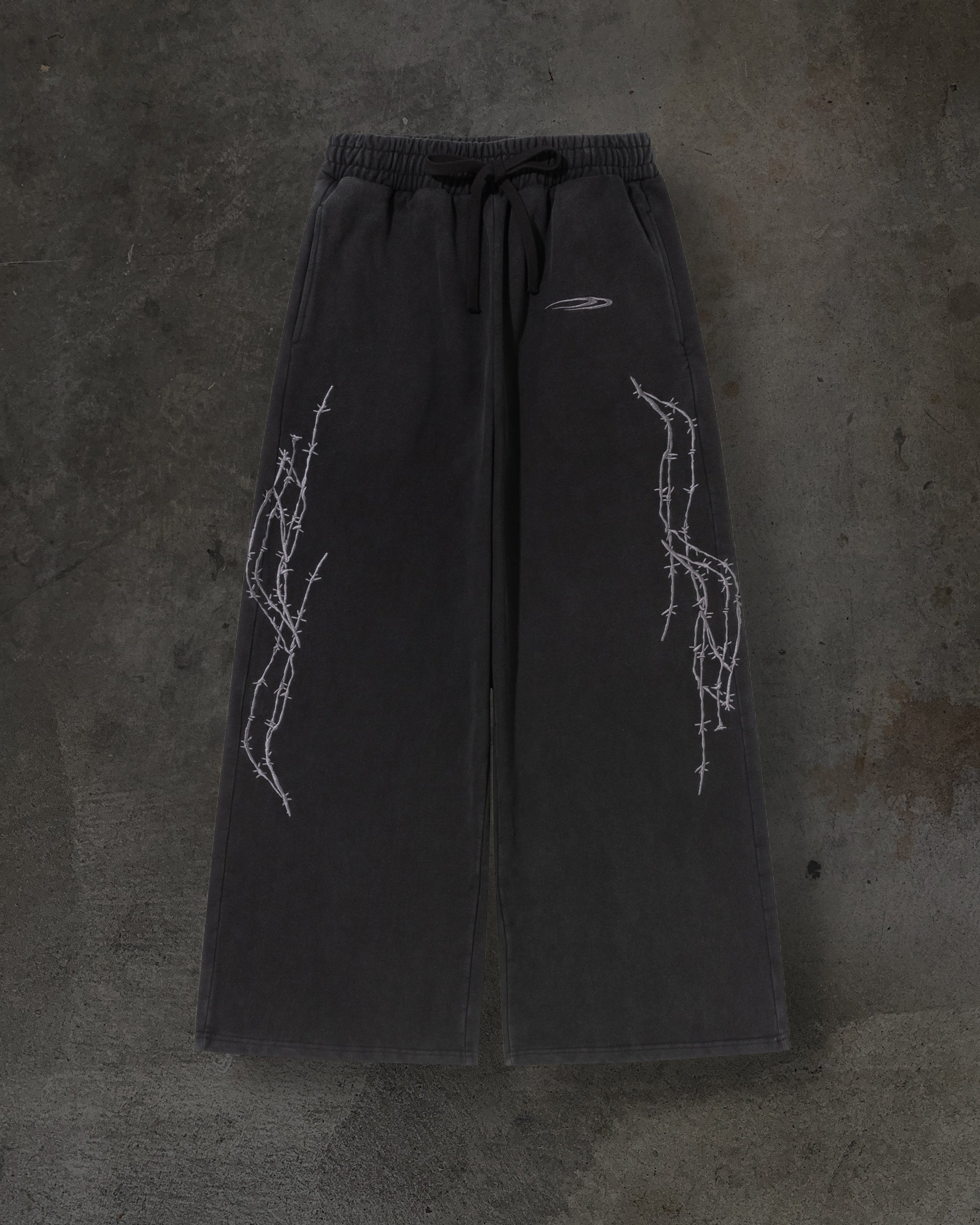 ATHLETIC BARBED SWEATS (COAL)-IYAMIUIO