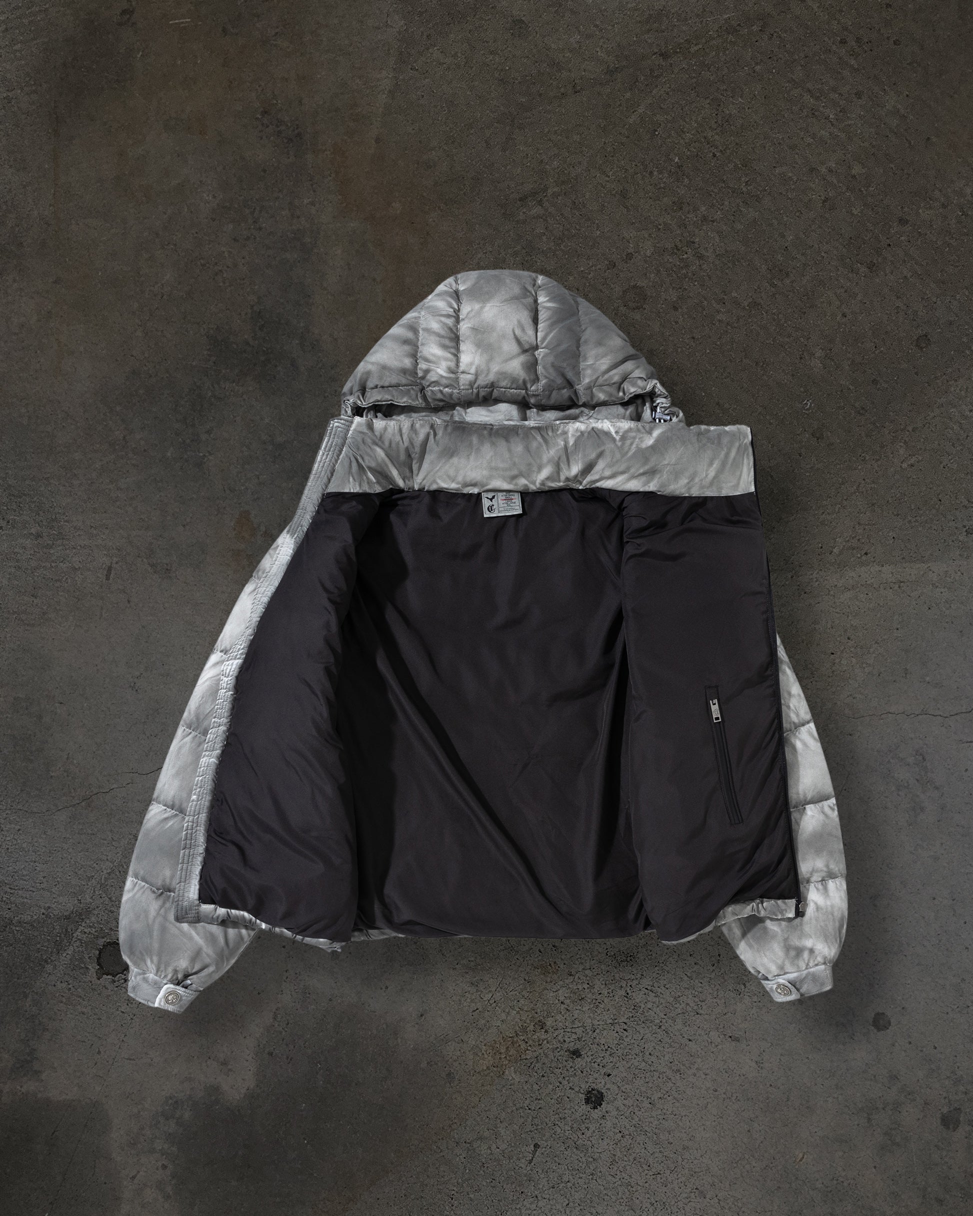 CORVIDITCH WASHED PUFFER (GREY)-IYAMIUIO