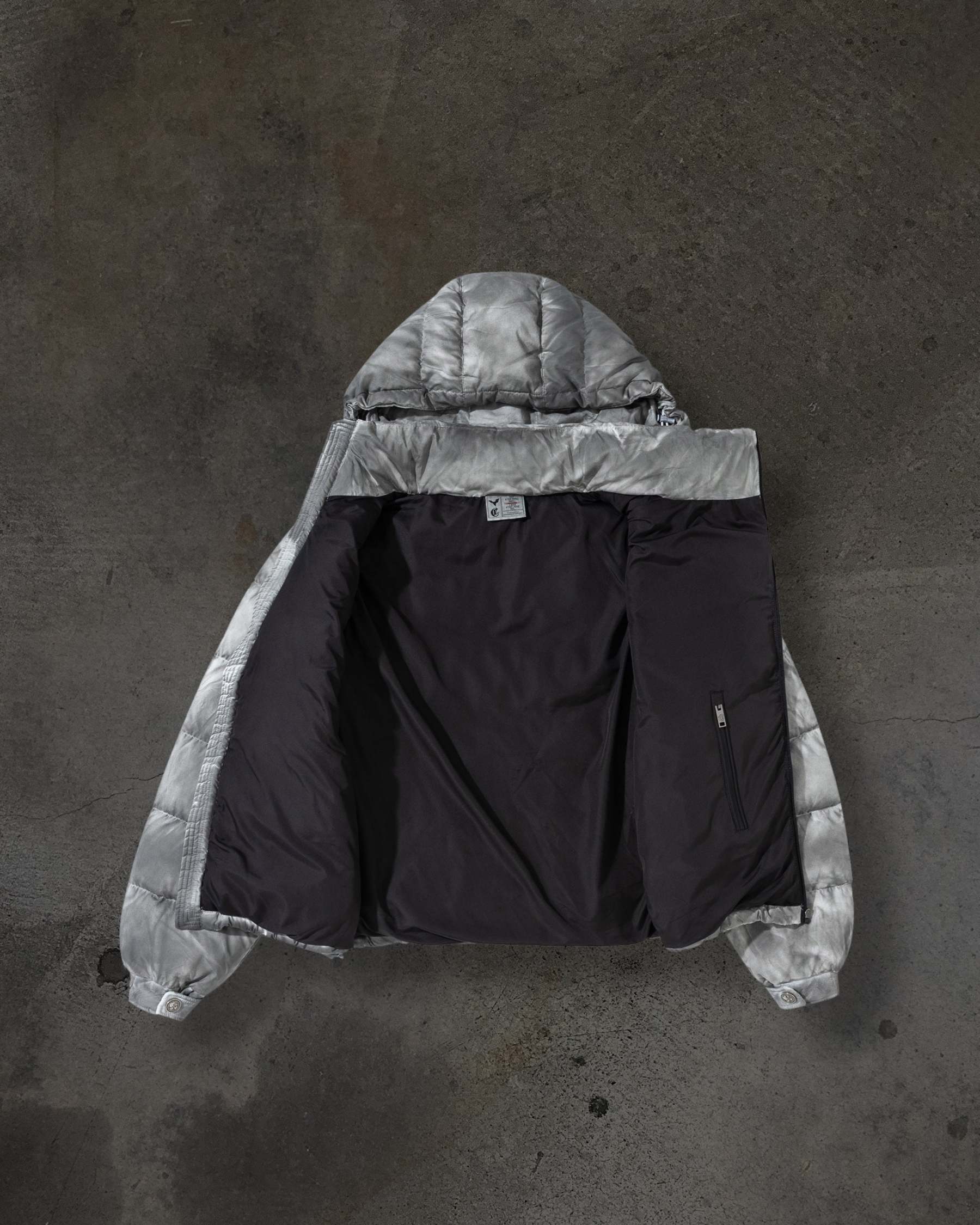 CORVIDITCH WASHED PUFFER (GREY)-IYAMIUIO