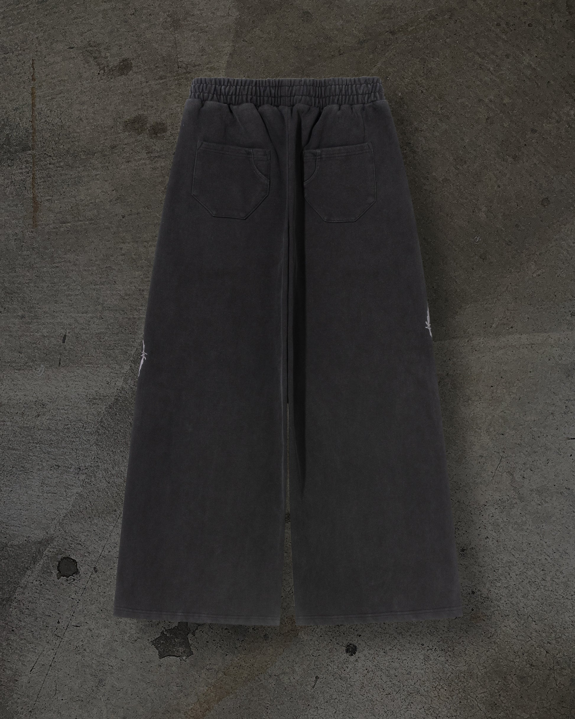 ATHLETIC BARBED SWEATS (COAL)-IYAMIUIO