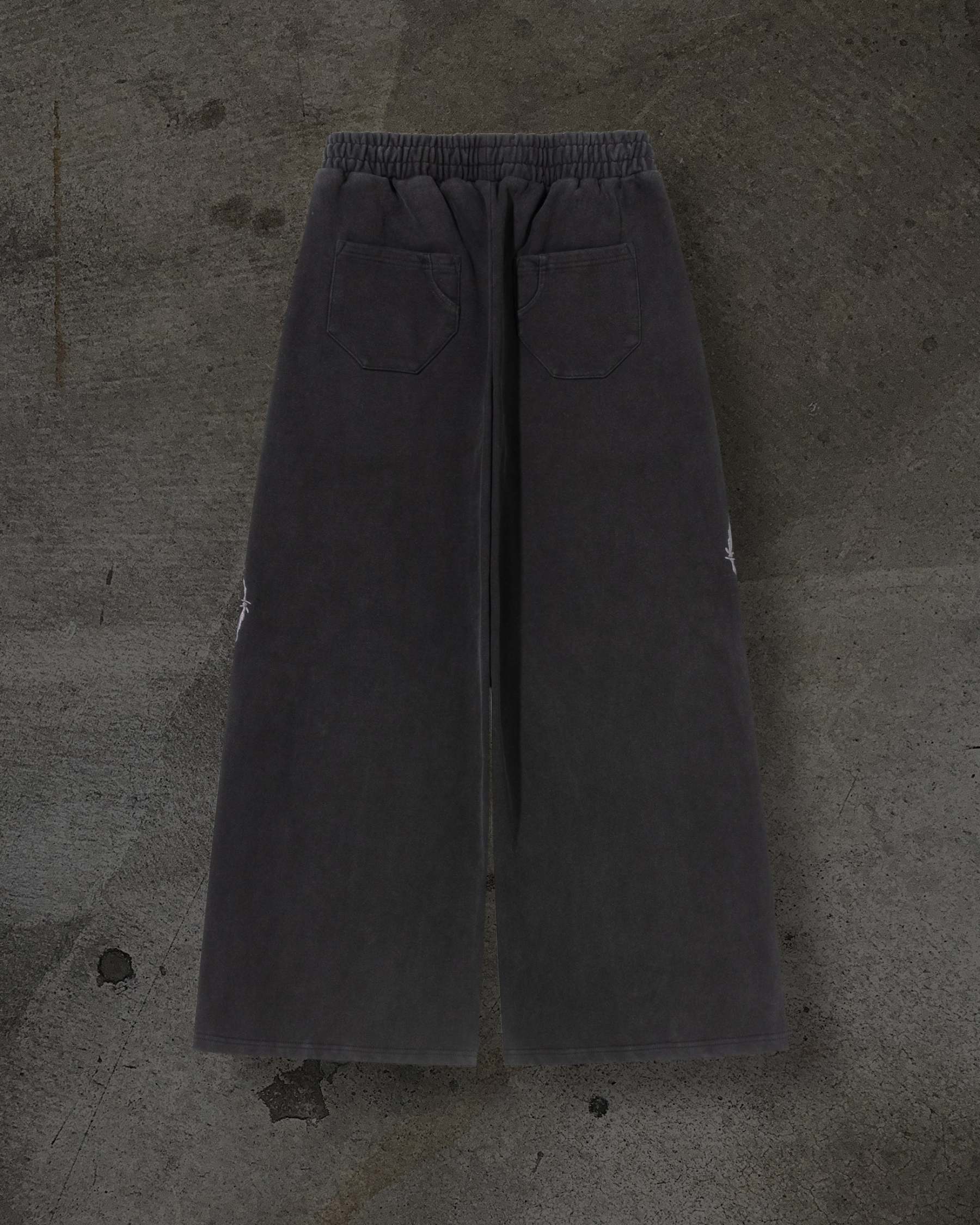ATHLETIC BARBED SWEATS (COAL)-IYAMIUIO
