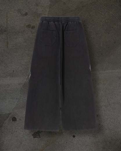 ATHLETIC BARBED SWEATS (COAL)-IYAMIUIO