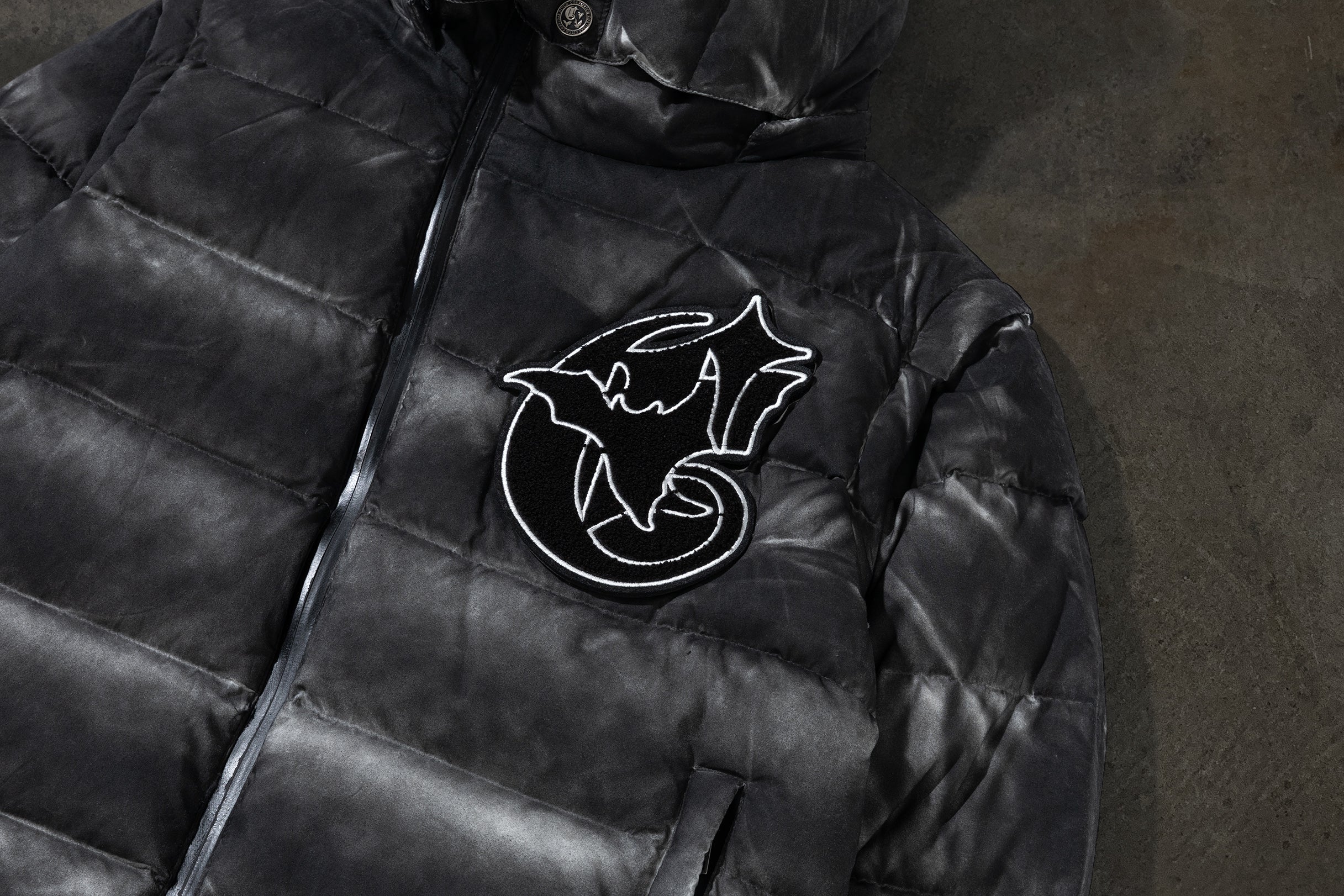 CORVIDITCH WASHED PUFFER (COAL)-IYAMIUIO