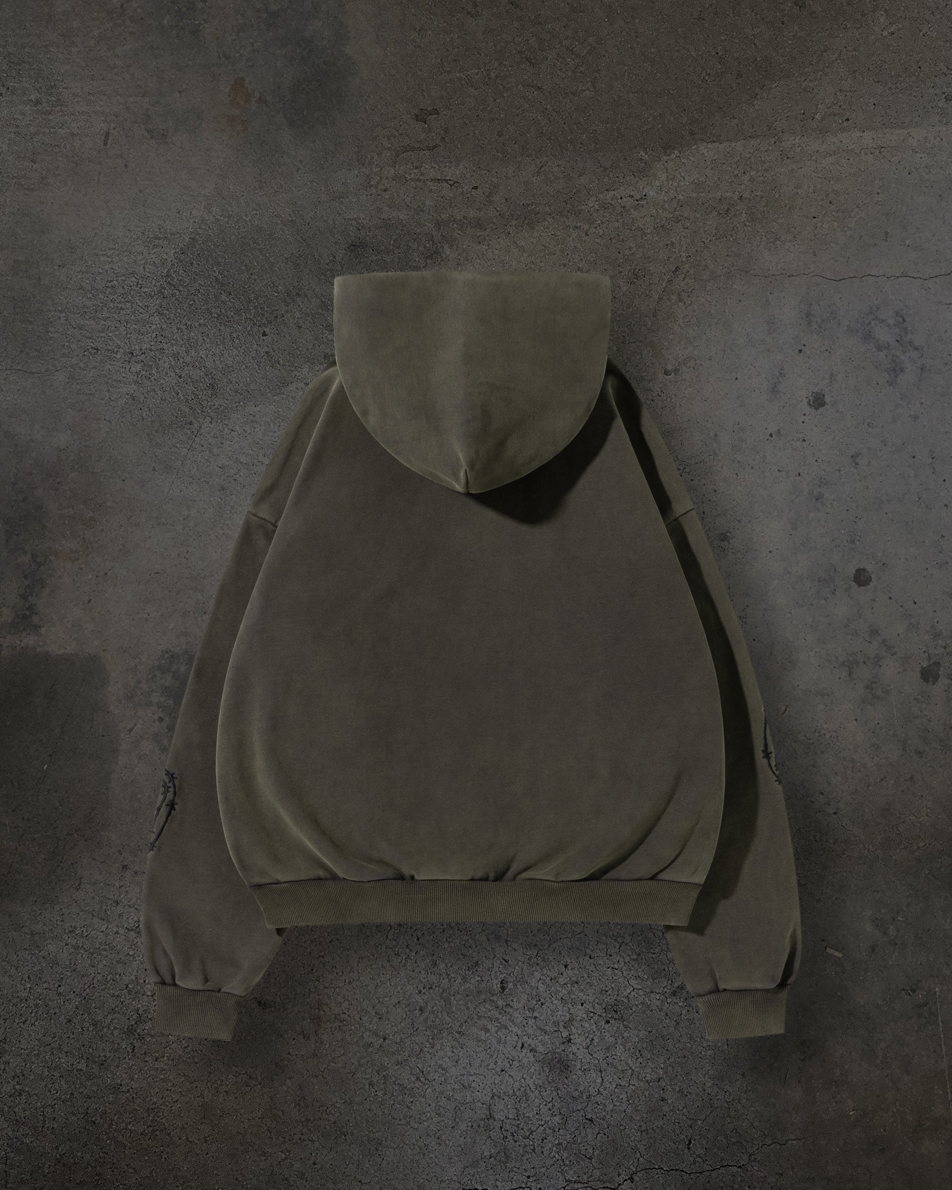 ATHLETIC BARBED PULLOVER (ASH)-IYAMIUIO