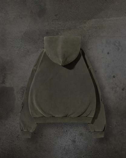 ATHLETIC BARBED PULLOVER (ASH)-IYAMIUIO