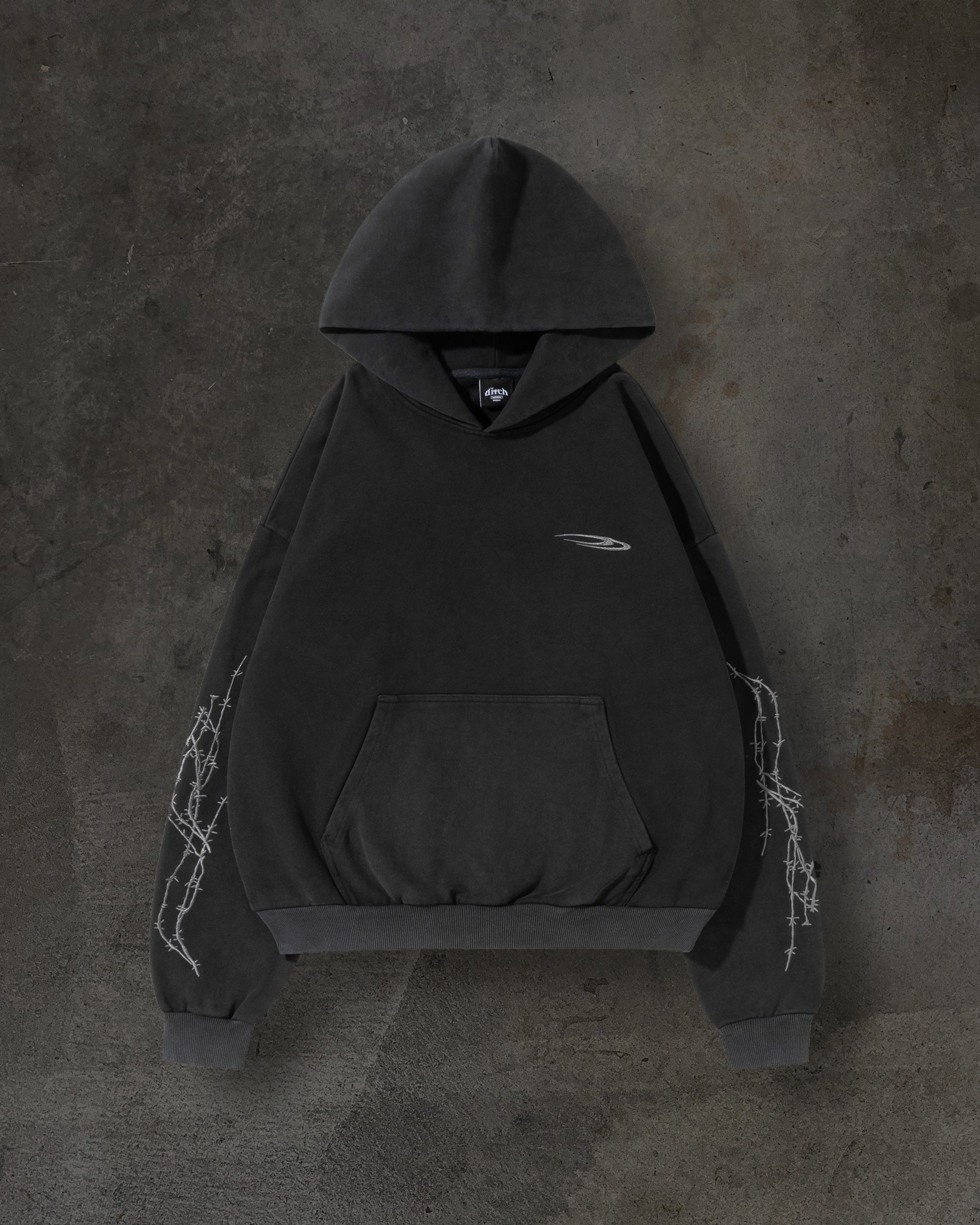 ATHLETIC BARBED PULLOVER (COAL)-IYAMIUIO