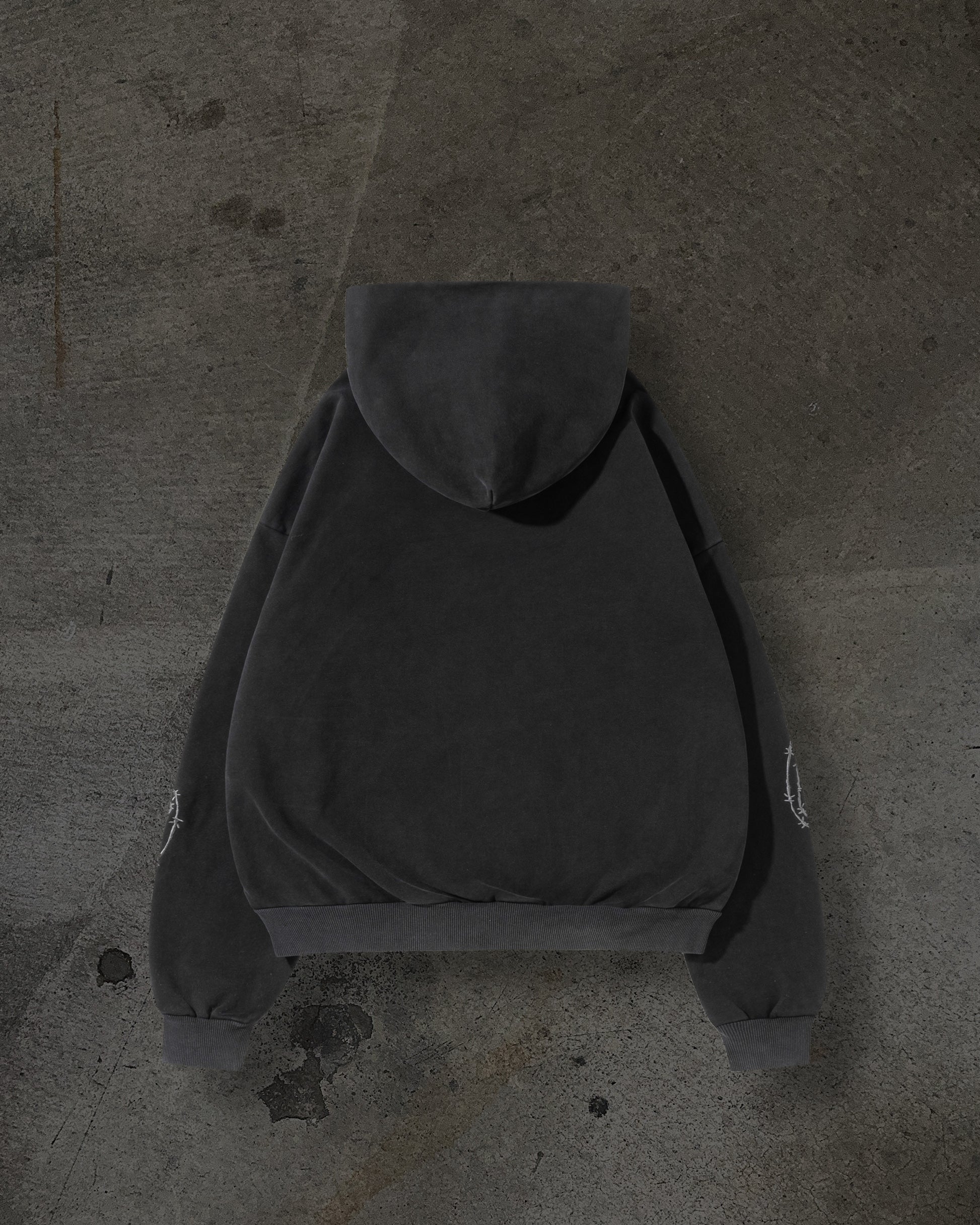 ATHLETIC BARBED PULLOVER (COAL)-IYAMIUIO